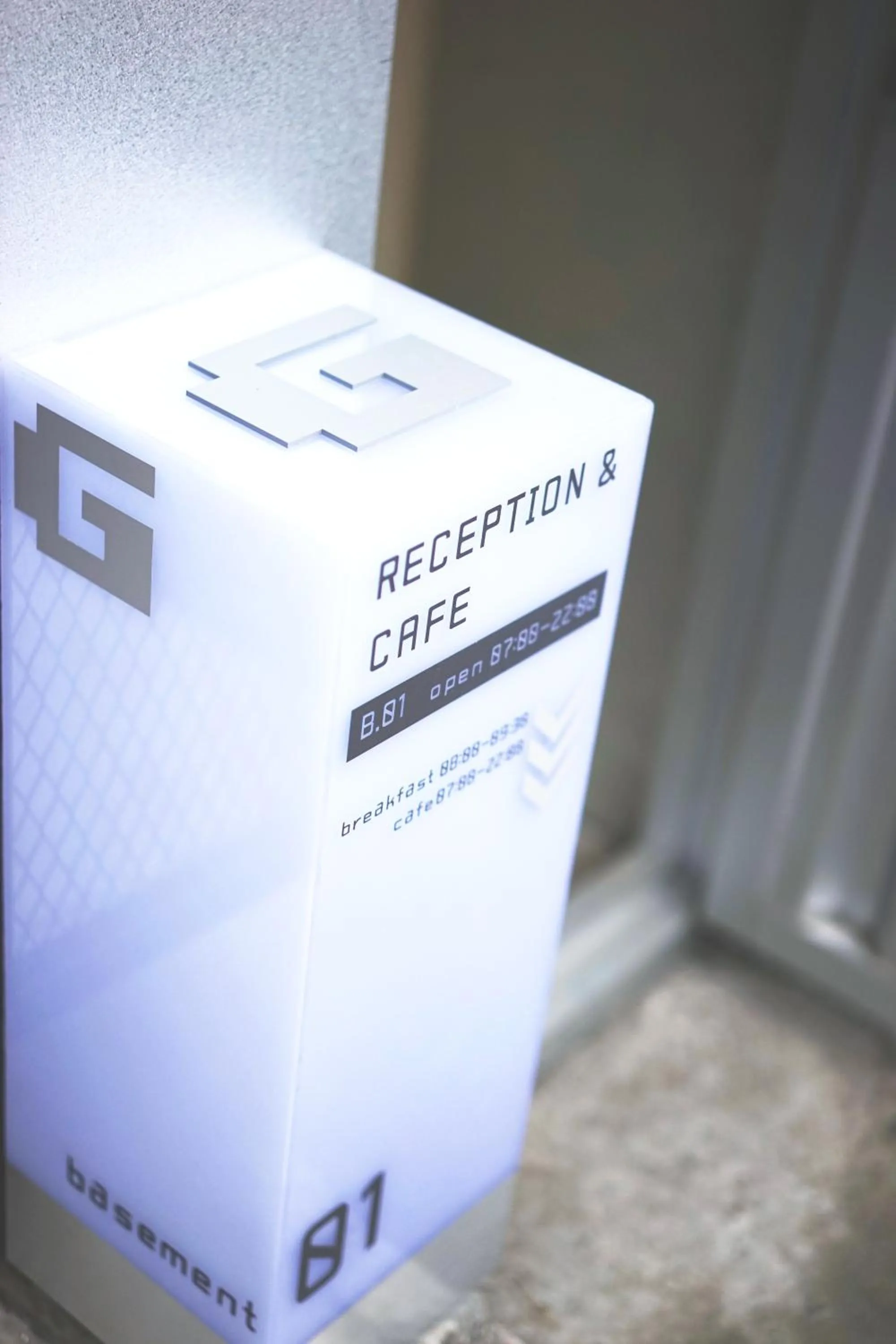 Decorative detail in G Guesthouse Itaewon In Seoul