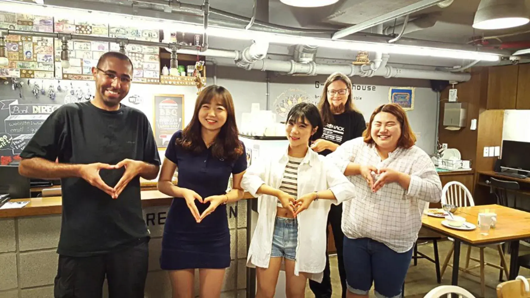 Restaurant/places to eat in G Guesthouse Itaewon In Seoul Restaurant/places to eat in G Guesthouse Itaewon In Seoul