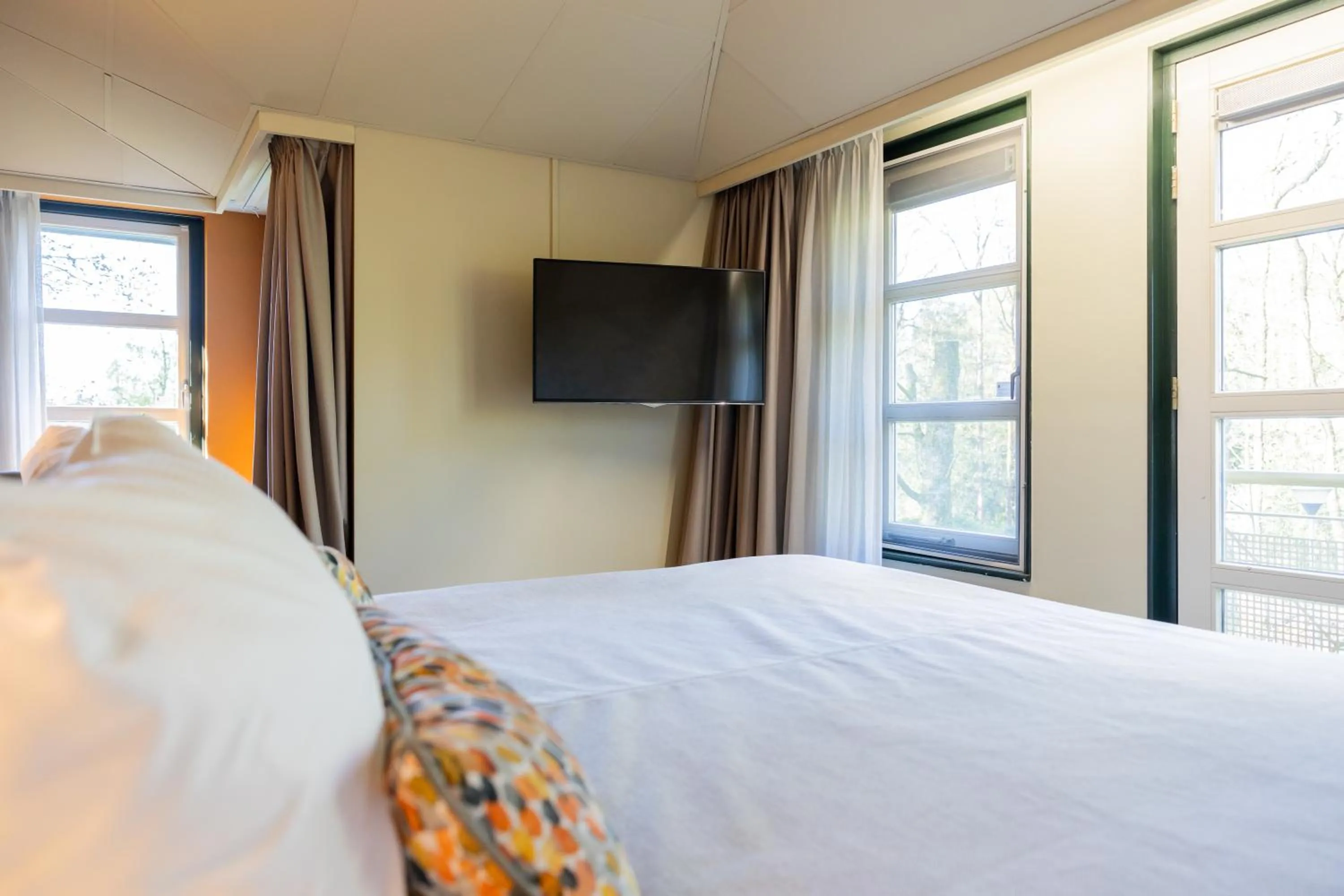 Bed in Parkhotel Tjaarda