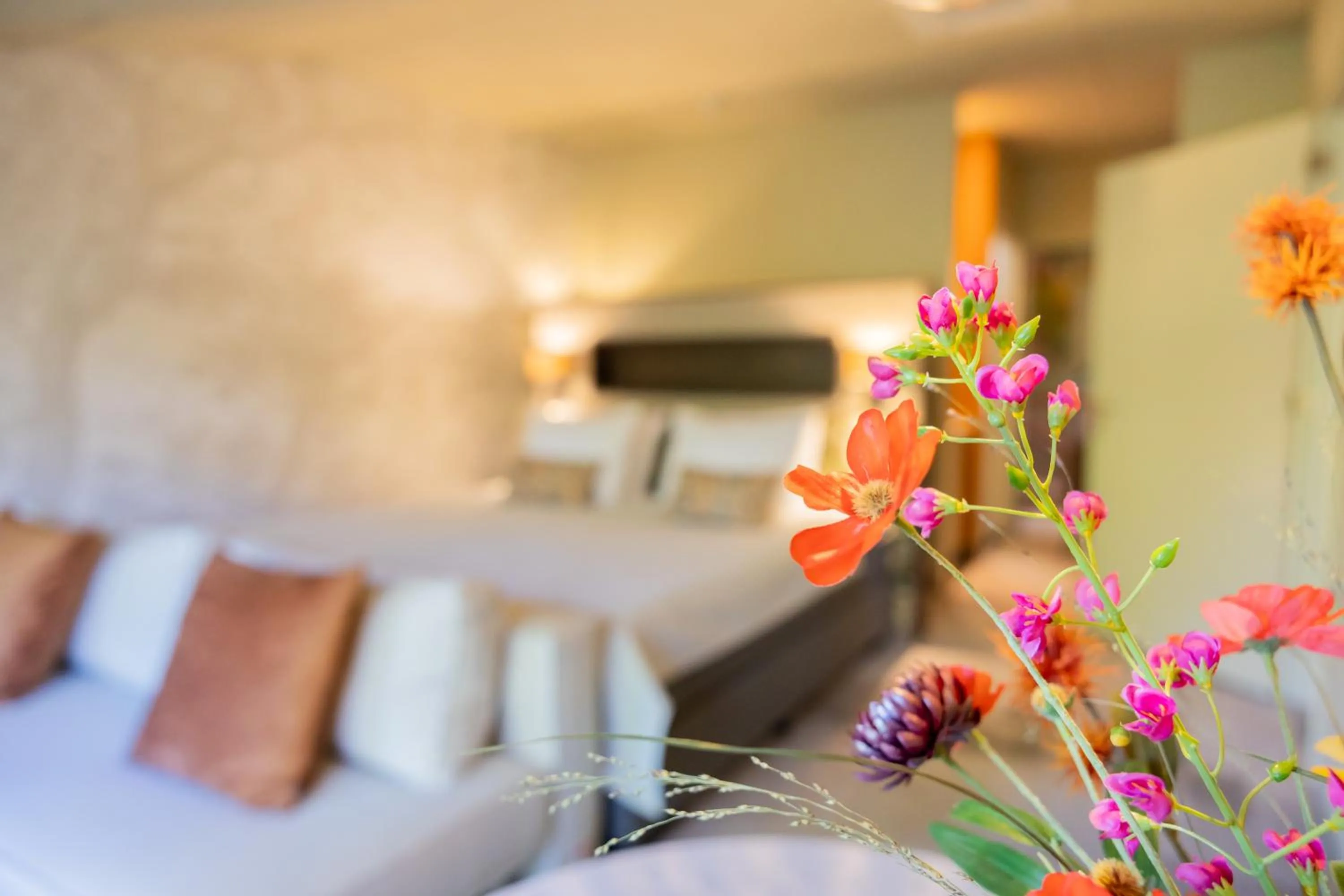 Bed in Parkhotel Tjaarda