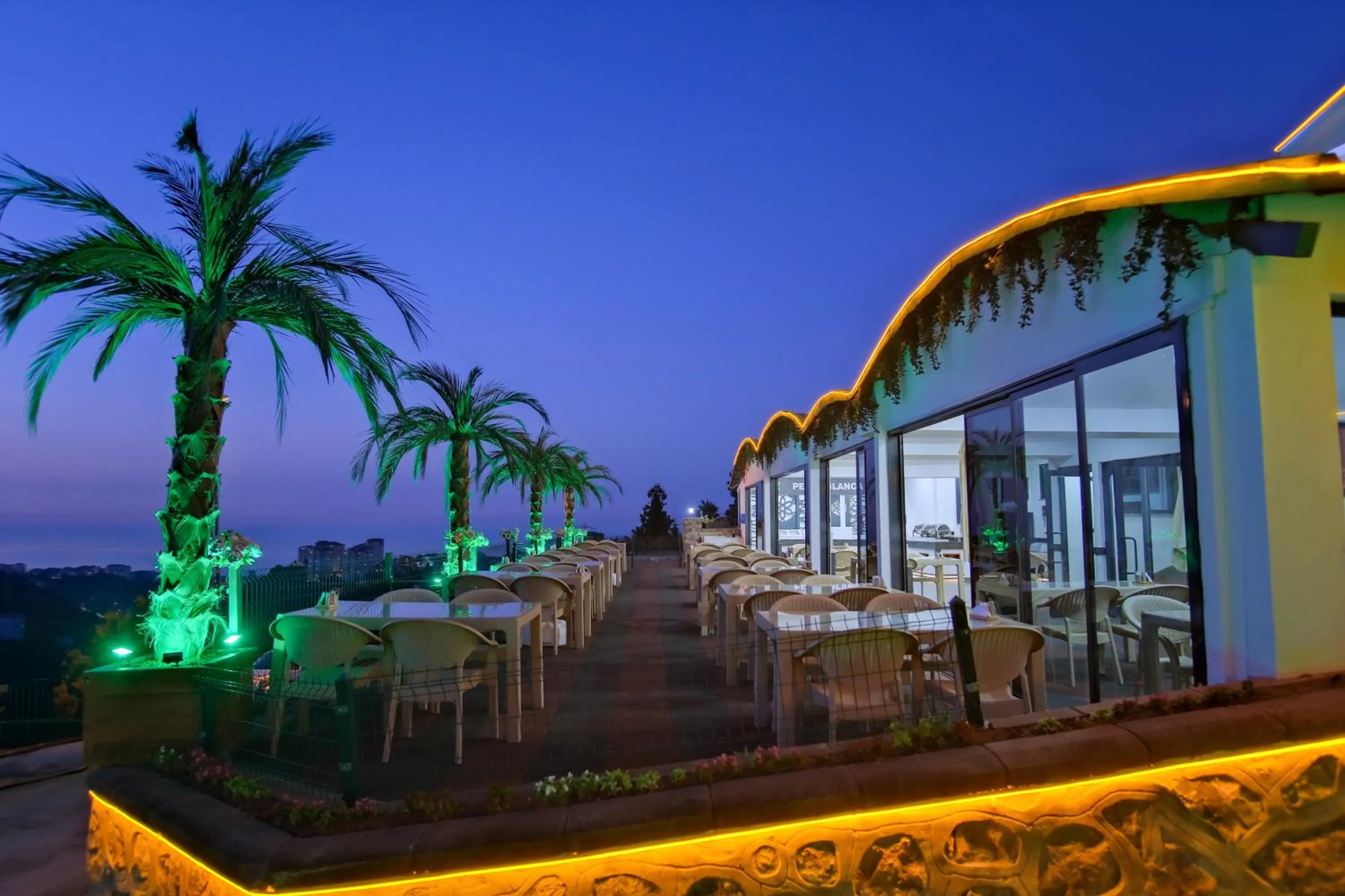 Property building in Perla Blanca Hotel