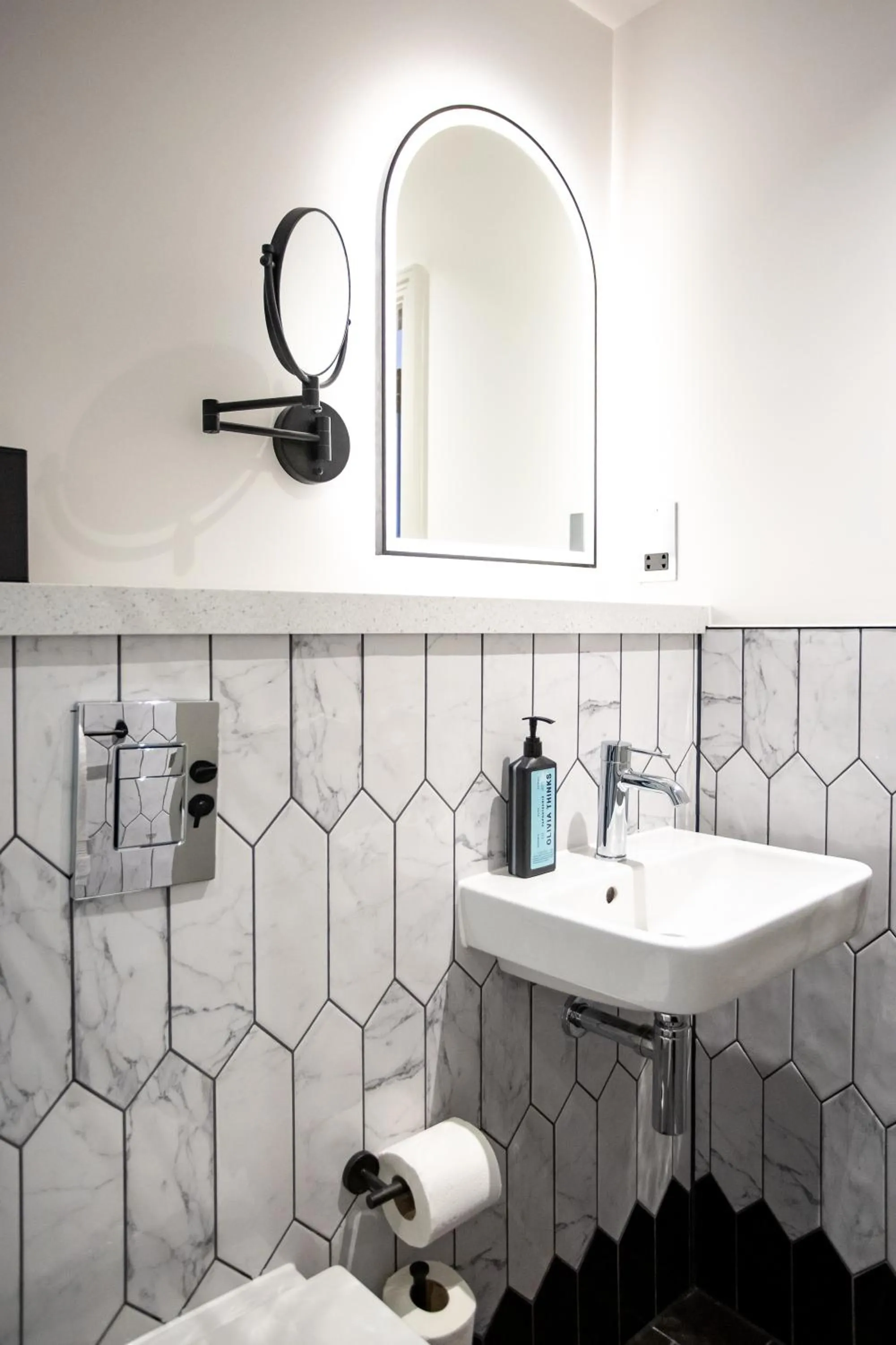 Bathroom in The Met Hotel Leeds - Newly Refurbished