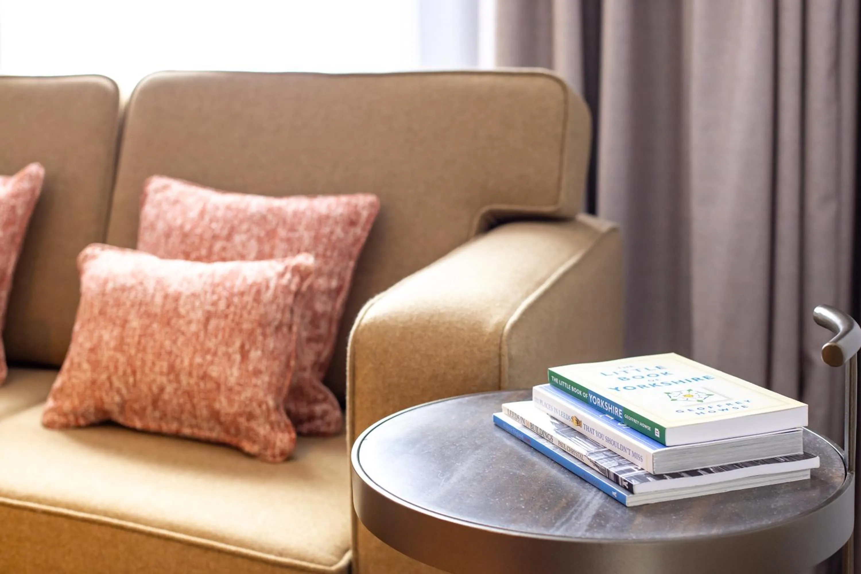 Seating area in The Met Hotel Leeds - Newly Refurbished