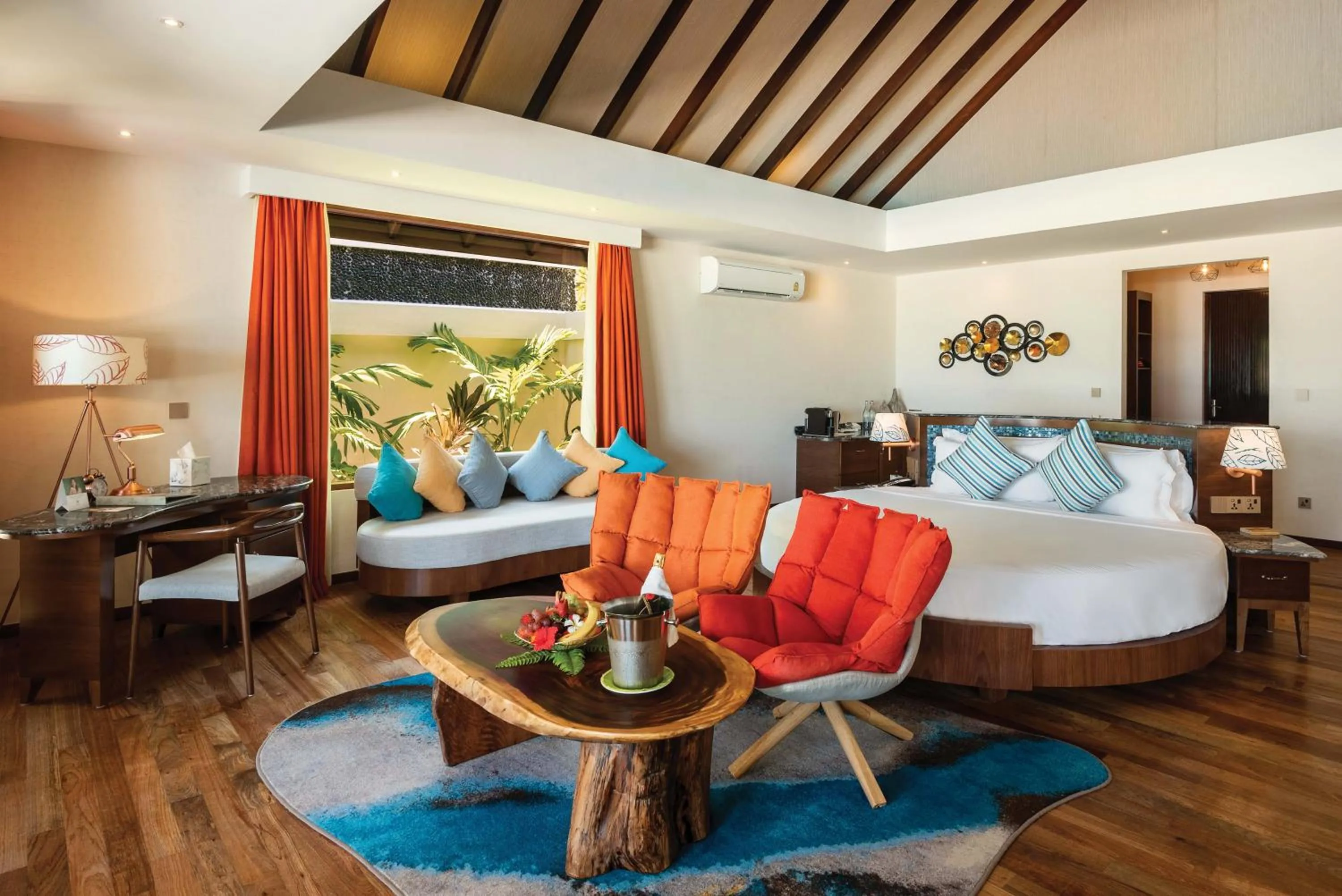 Bedroom, Bed in Atmosphere Kanifushi - Premium All Inclusive with Free Transfers