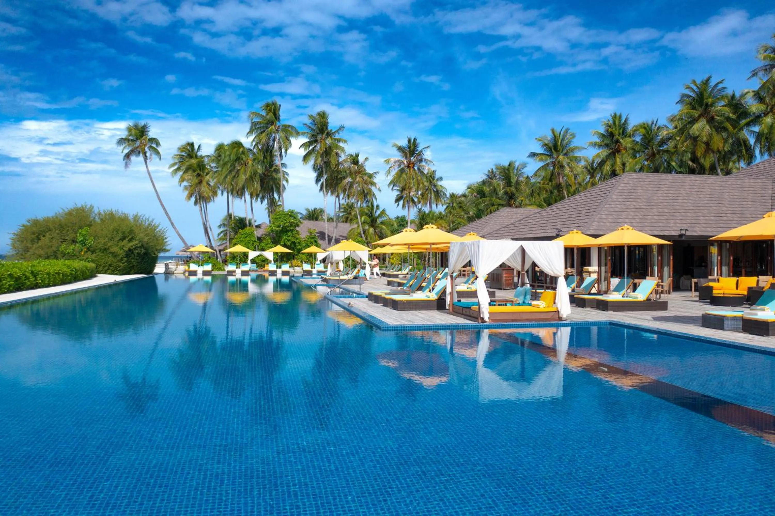 Pool view in Atmosphere Kanifushi - Premium All Inclusive with Free Transfers