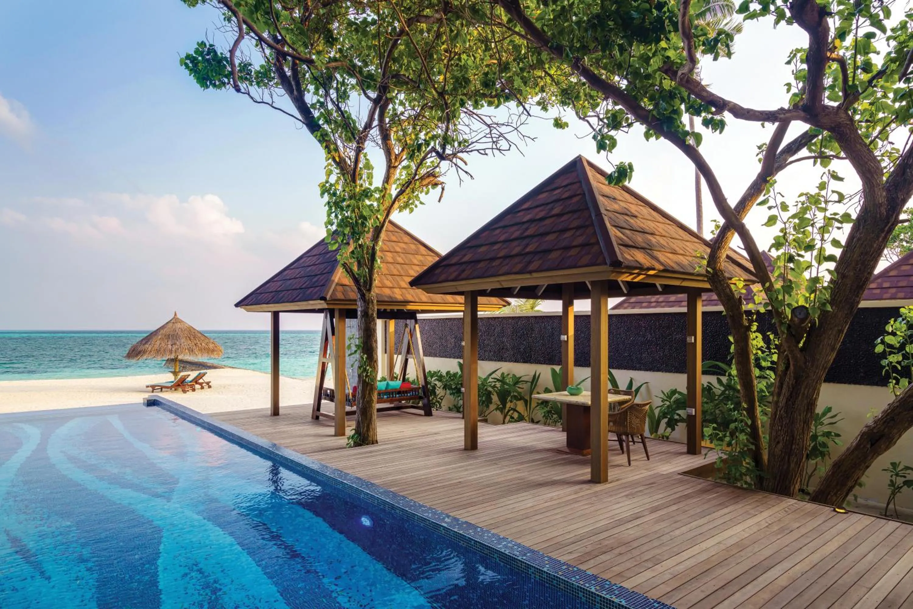 Pool view in Atmosphere Kanifushi - Premium All Inclusive with Free Transfers