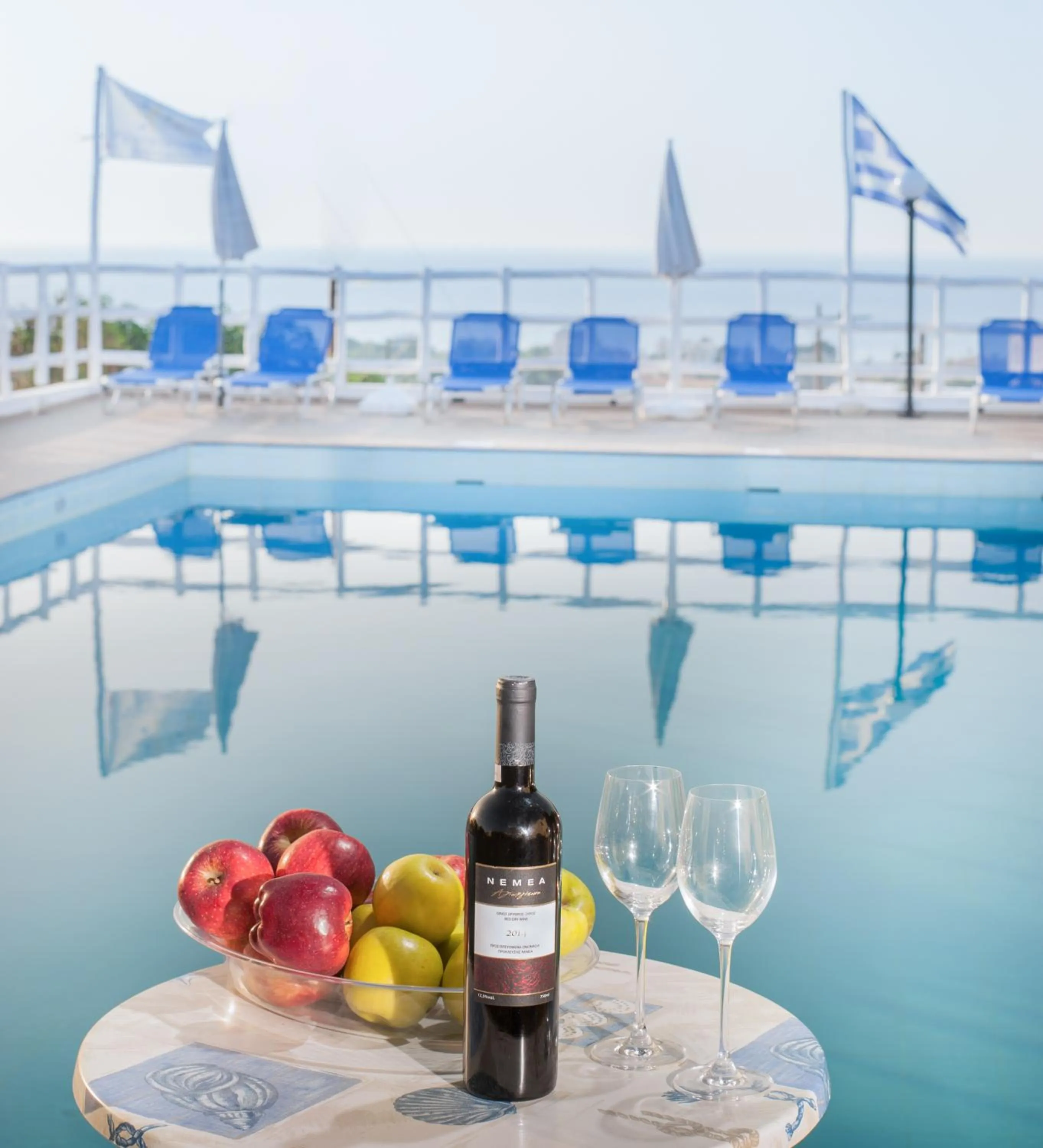 Swimming pool in Panorama-Seaview Studios & Apartments