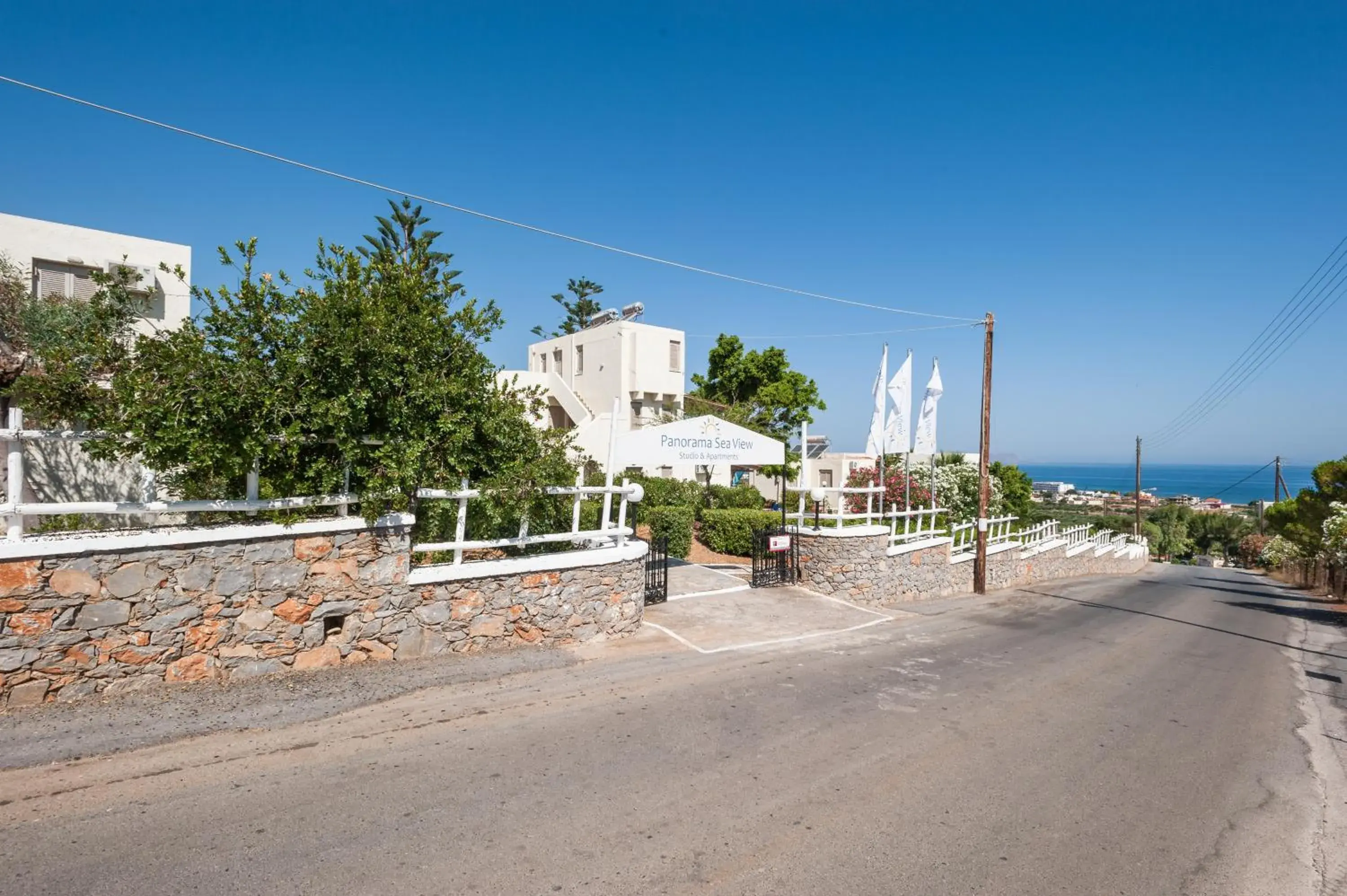 Facade/entrance in Panorama-Seaview Studios & Apartments Facade/entrance in Panorama-Seaview Studios & Apartments