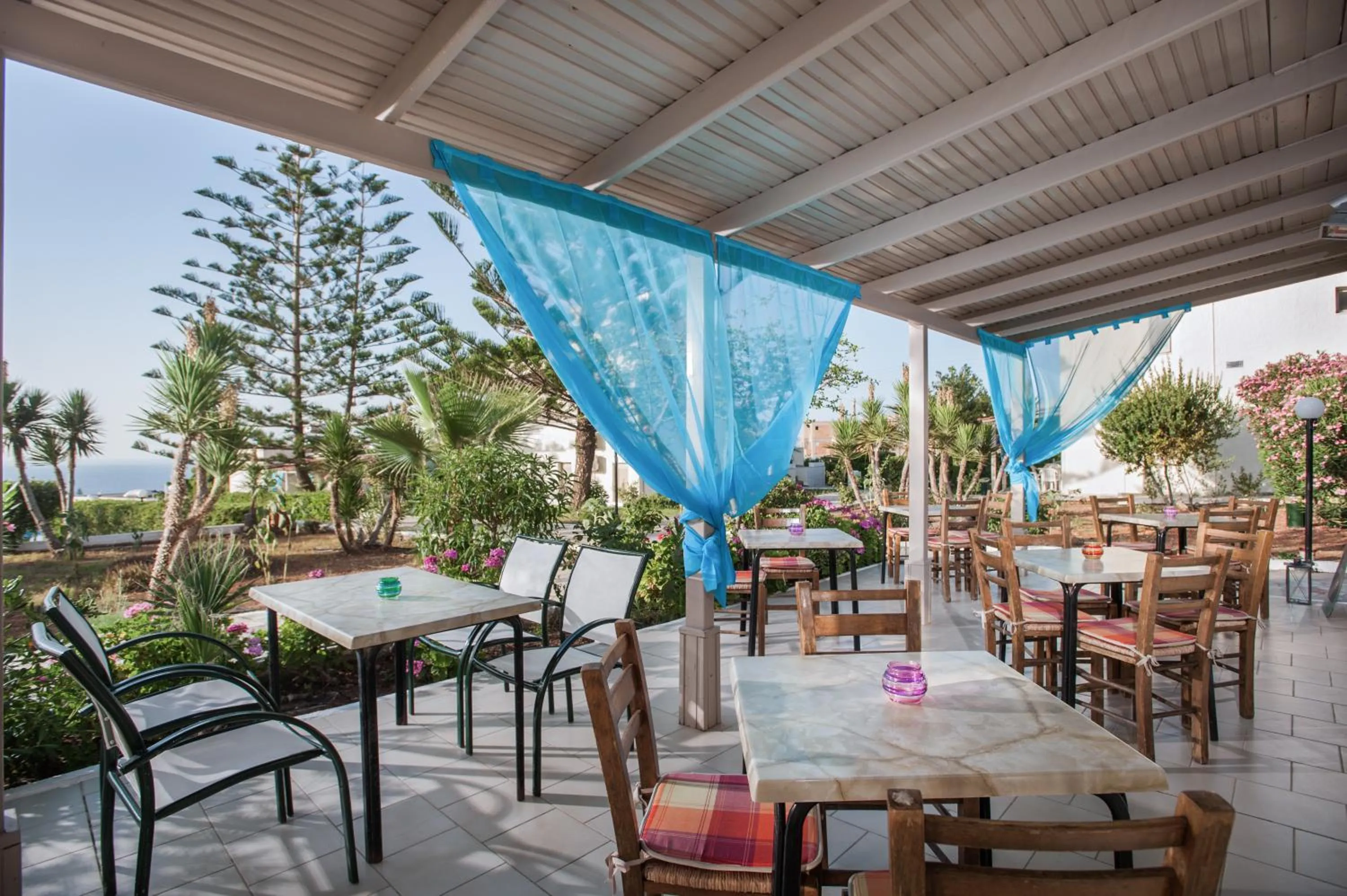 Balcony/Terrace in Panorama-Seaview Studios & Apartments