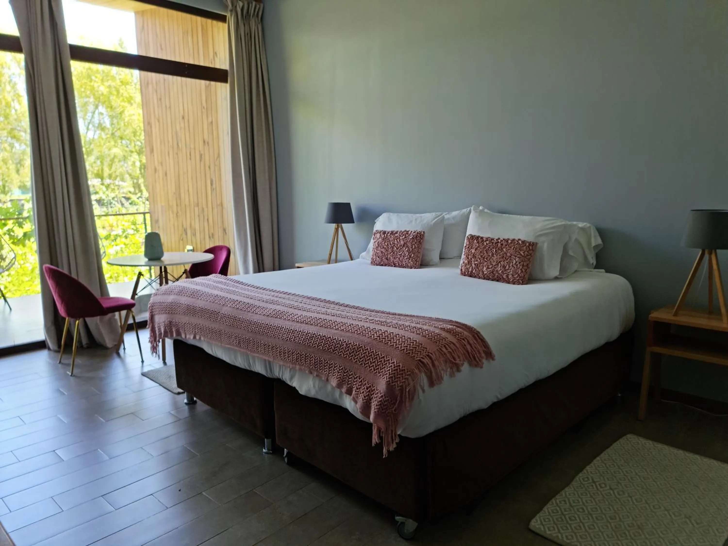 Bed in Hotel Parronales