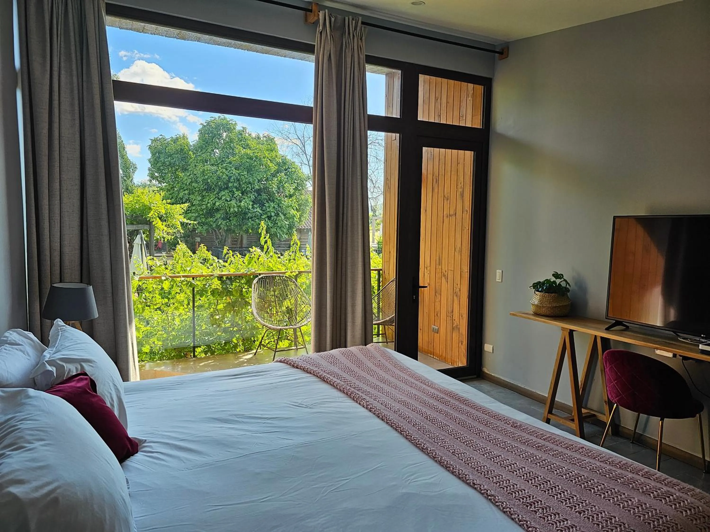 Bed in Hotel Parronales