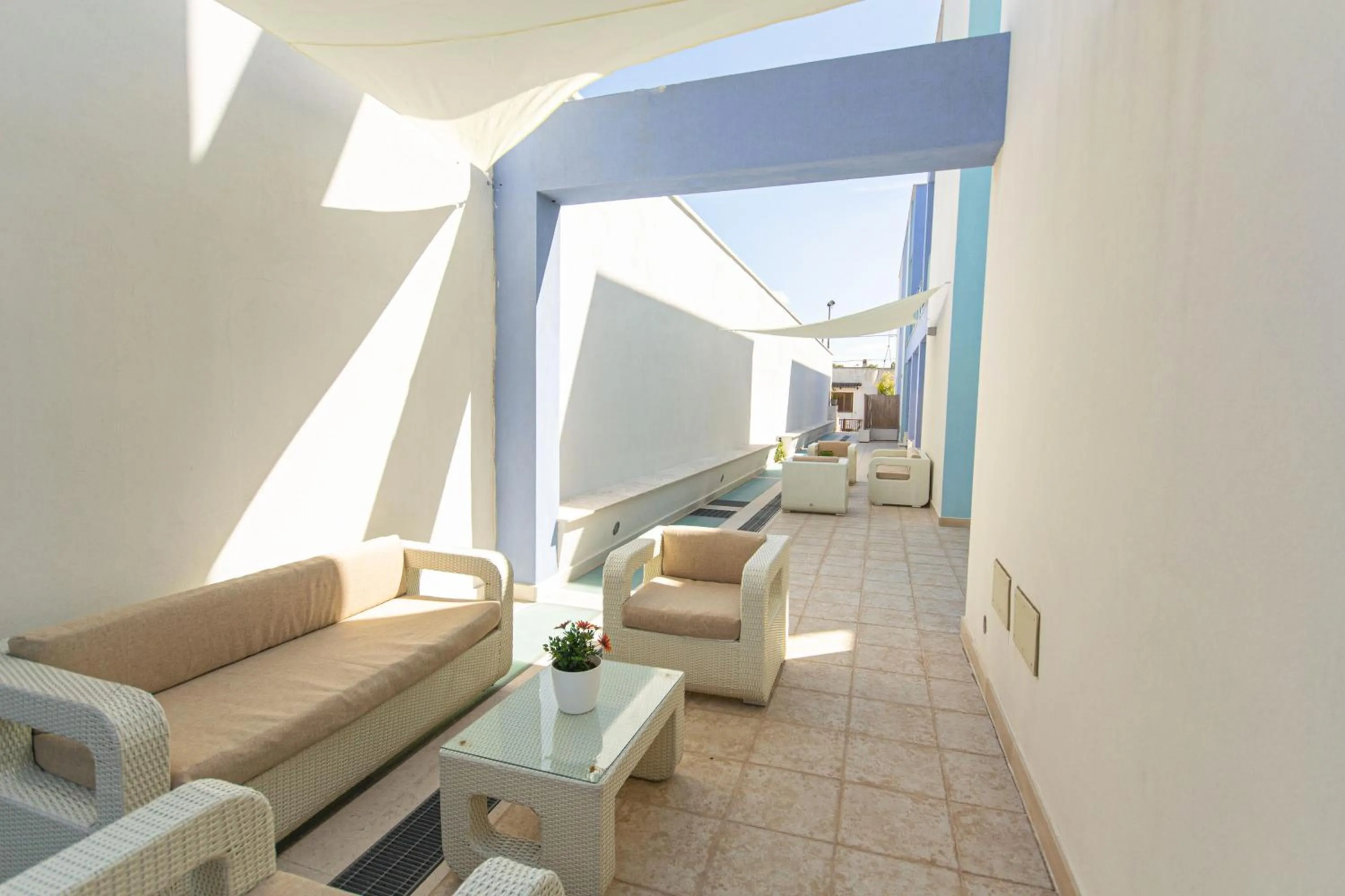 Seating area in Residence Borgo & Mare - Localo