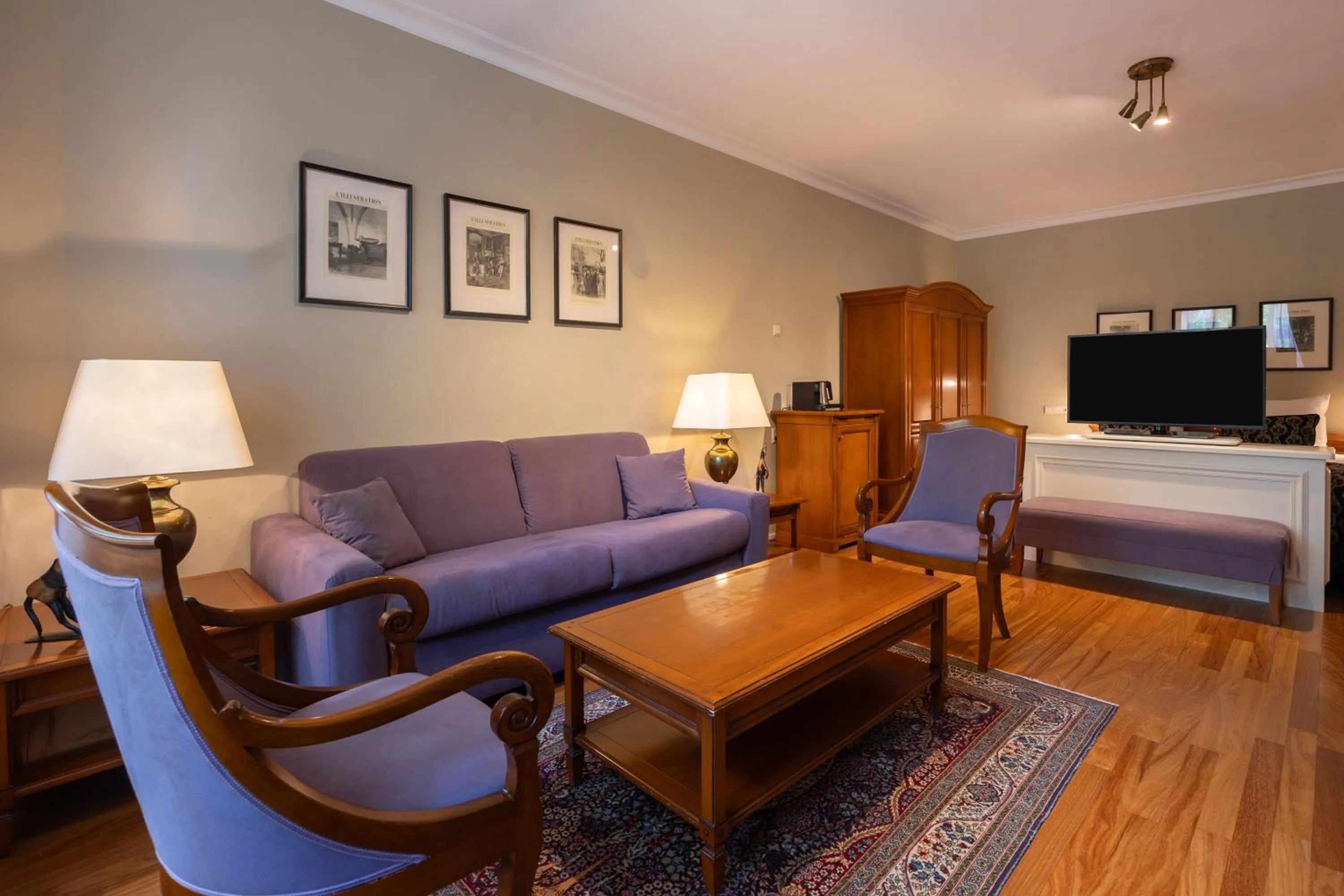 Living room in Apollofirst Boutique Hotel