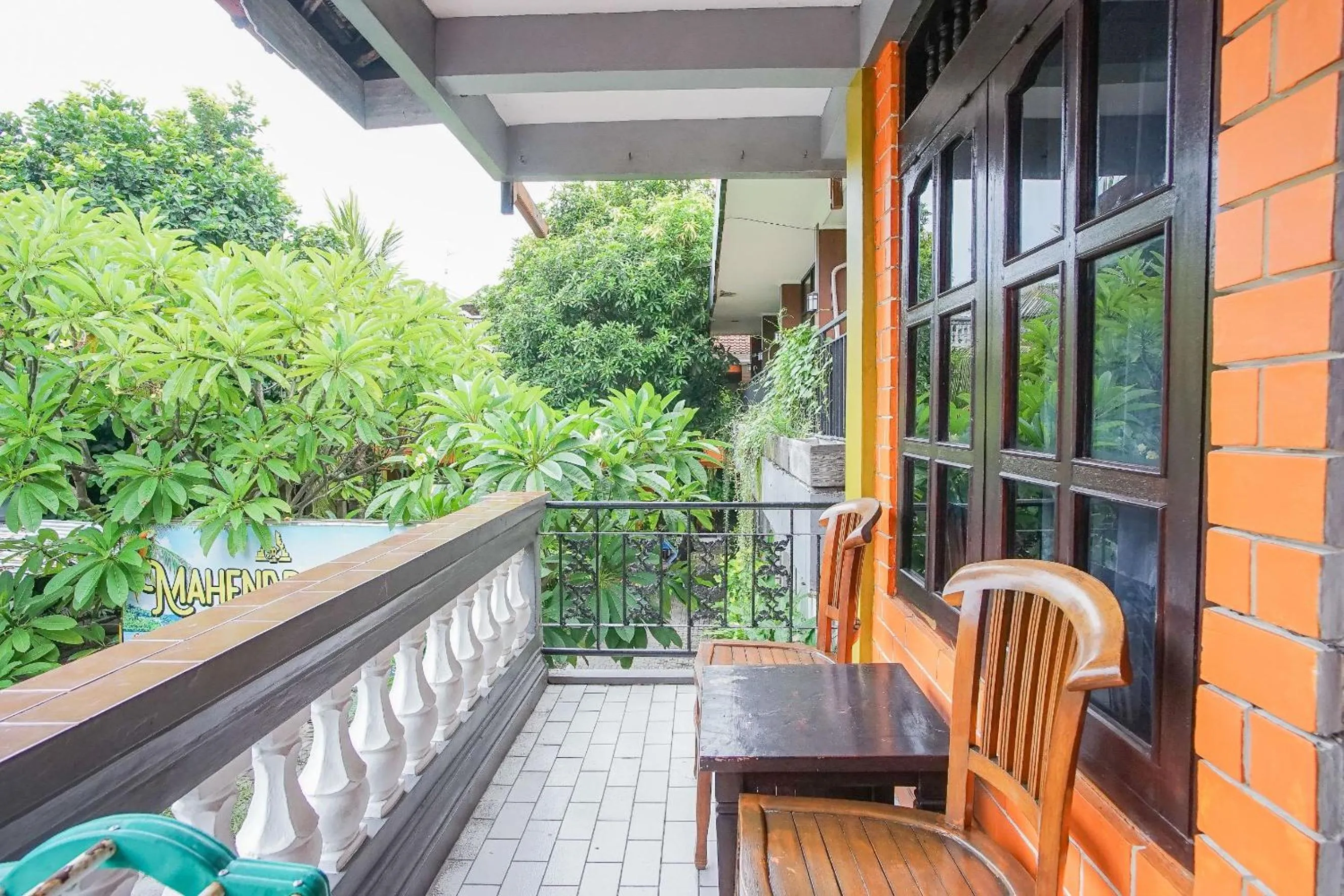 Patio in Mahendra Beach Inn