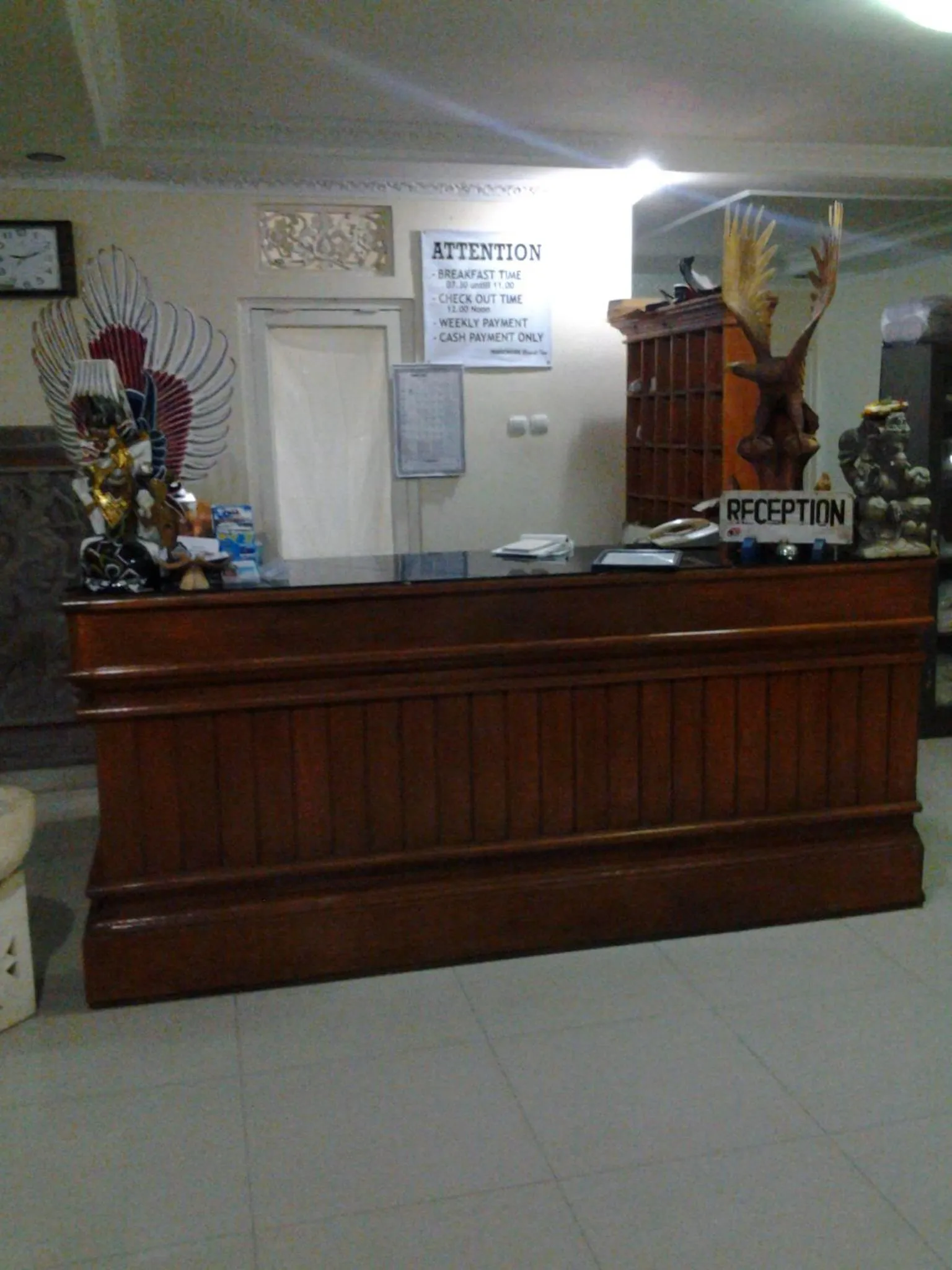 Lobby or reception in Mahendra Beach Inn