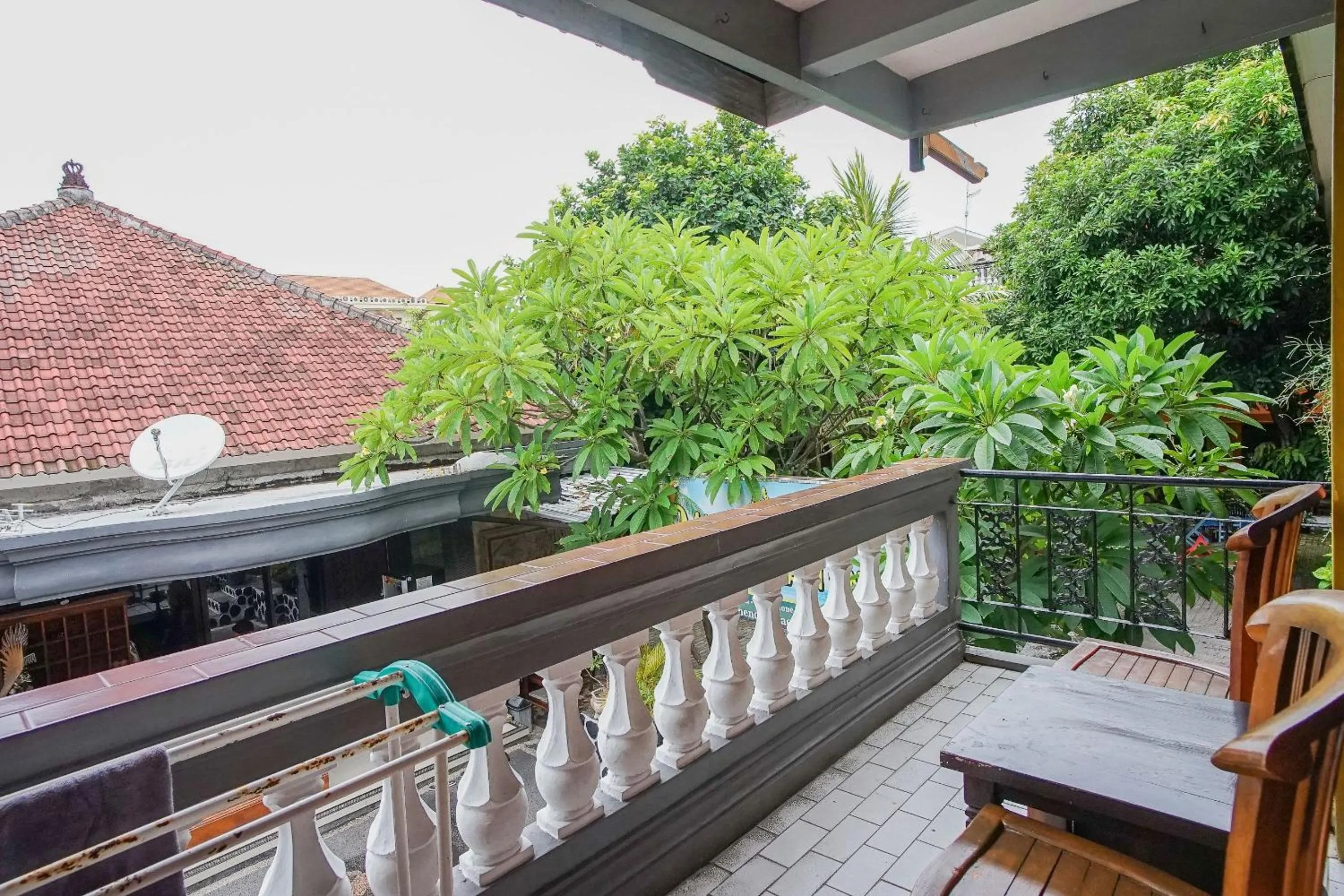 Patio in Mahendra Beach Inn