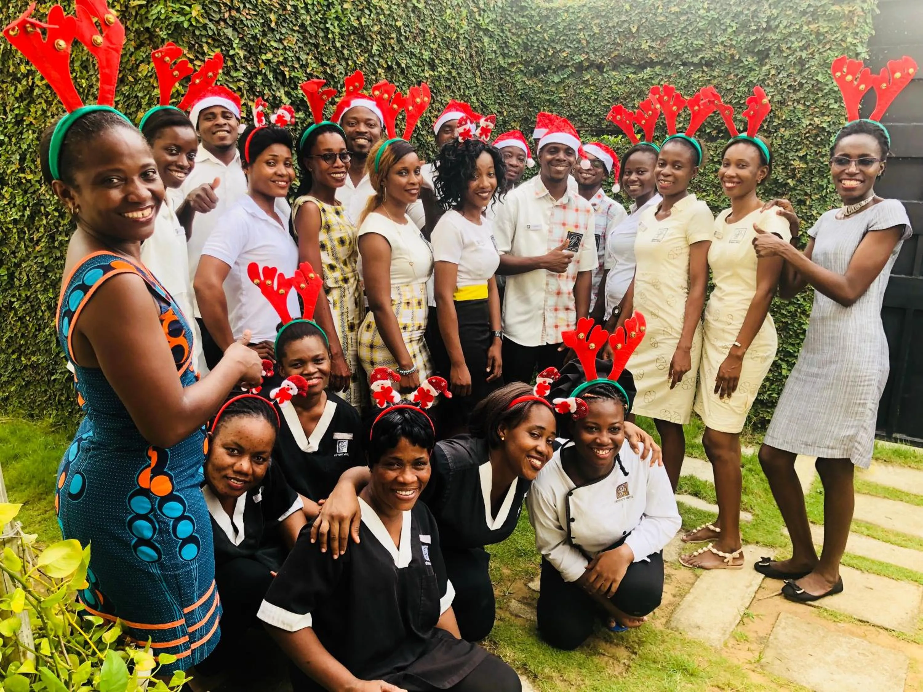 Staff in Détente Hôtel