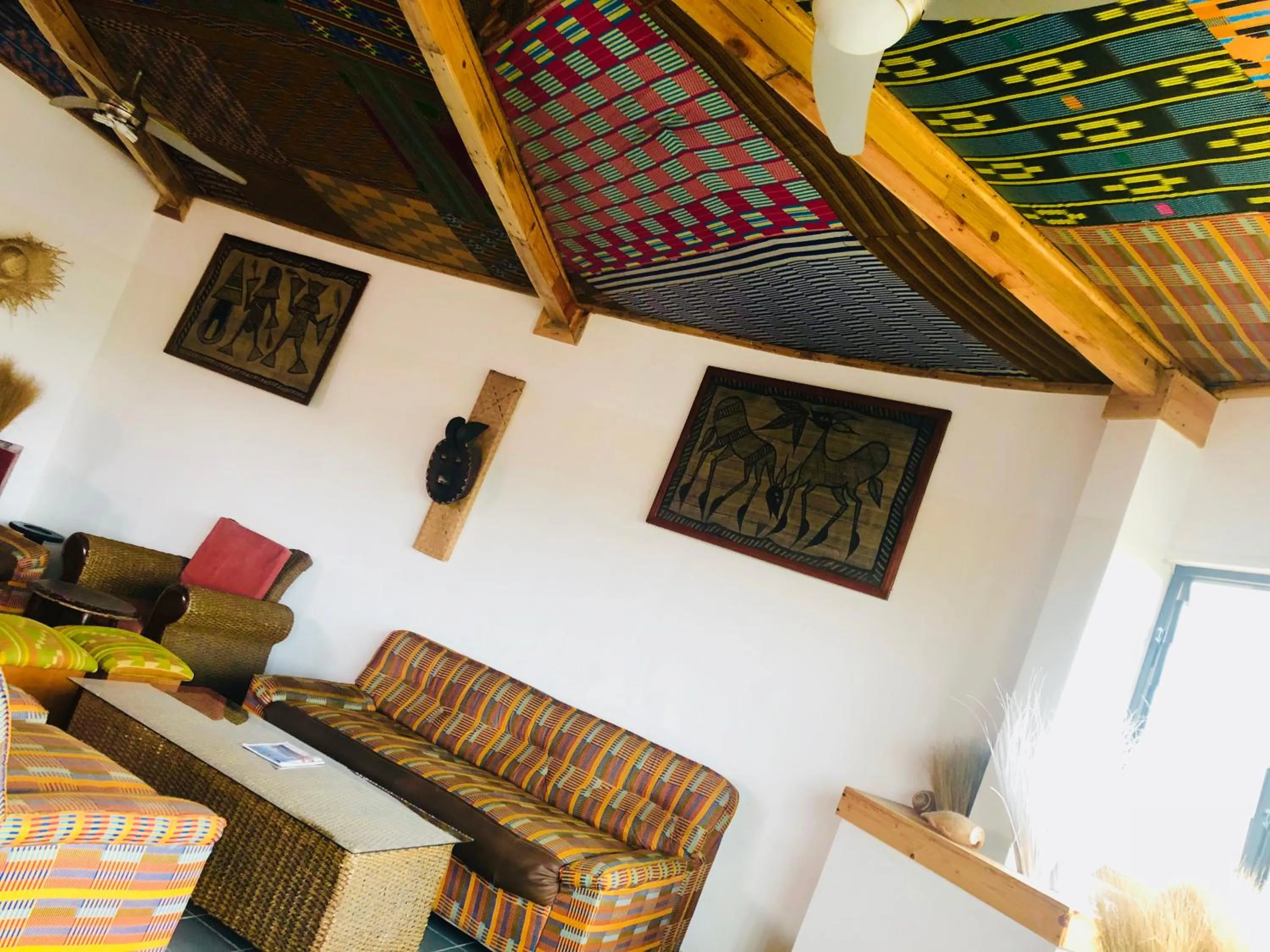 Seating area in Détente Hôtel