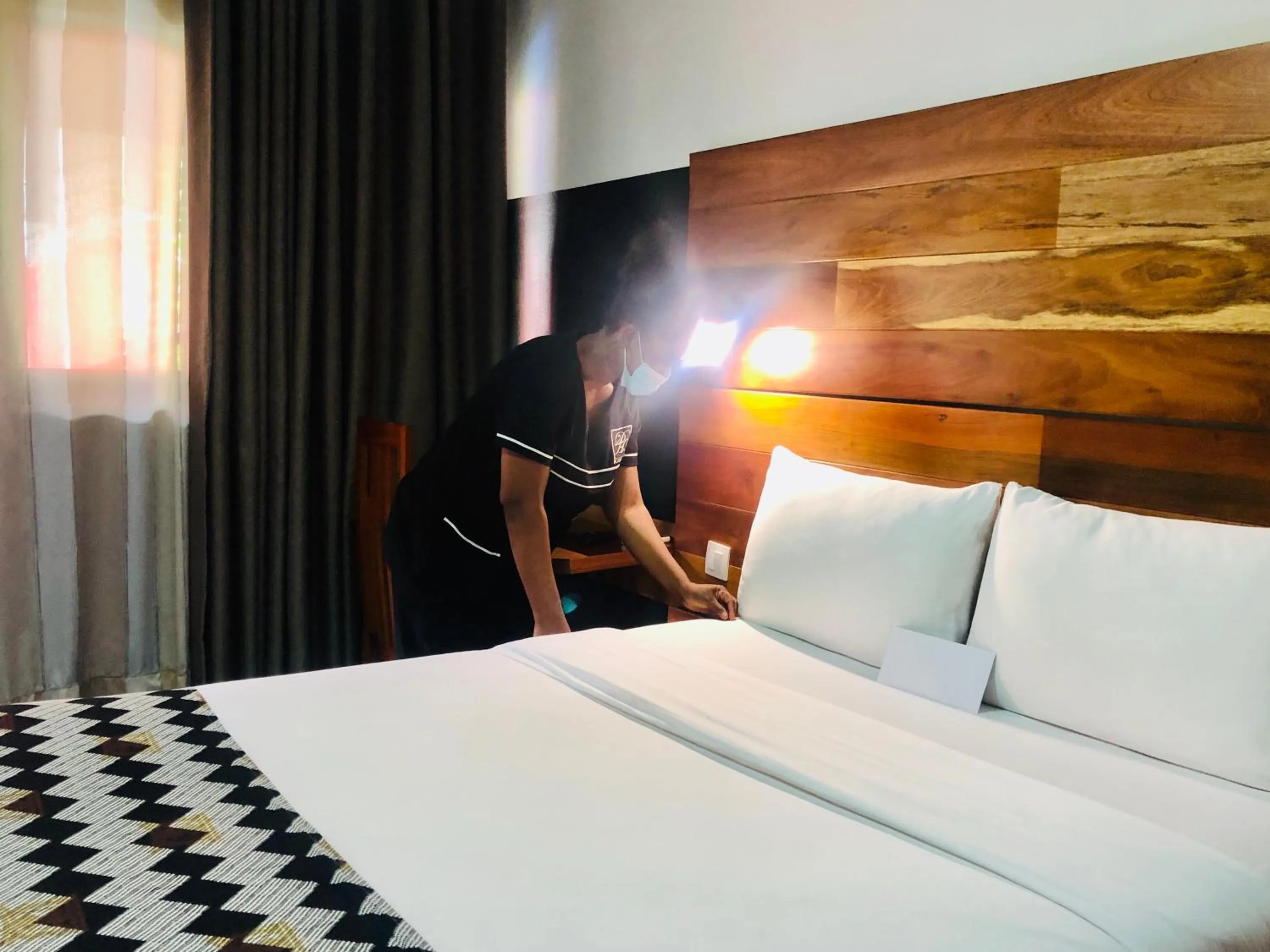 Bed in Détente Hôtel