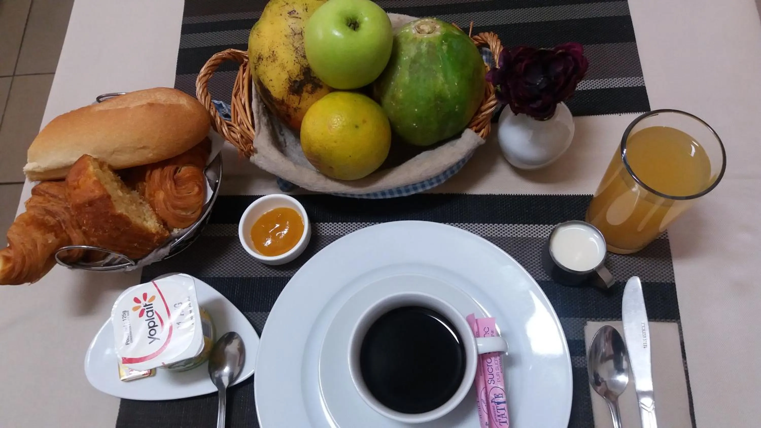 Breakfast in Détente Hôtel