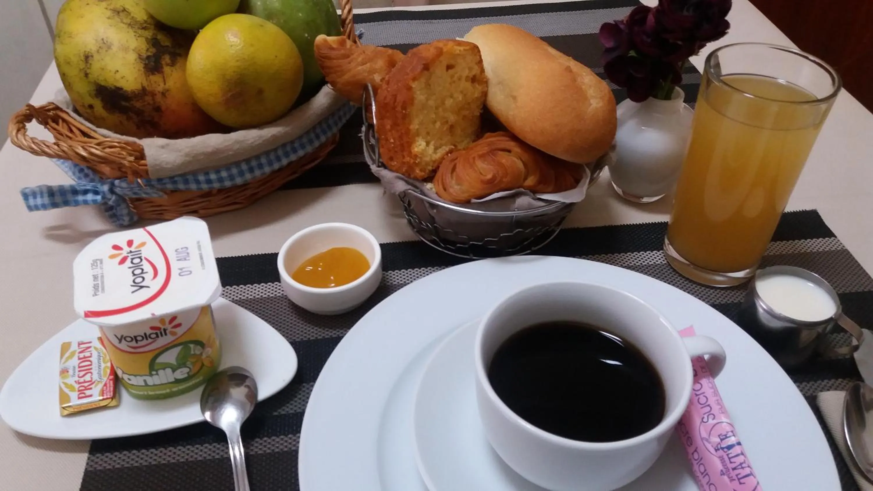 Breakfast in Détente Hôtel