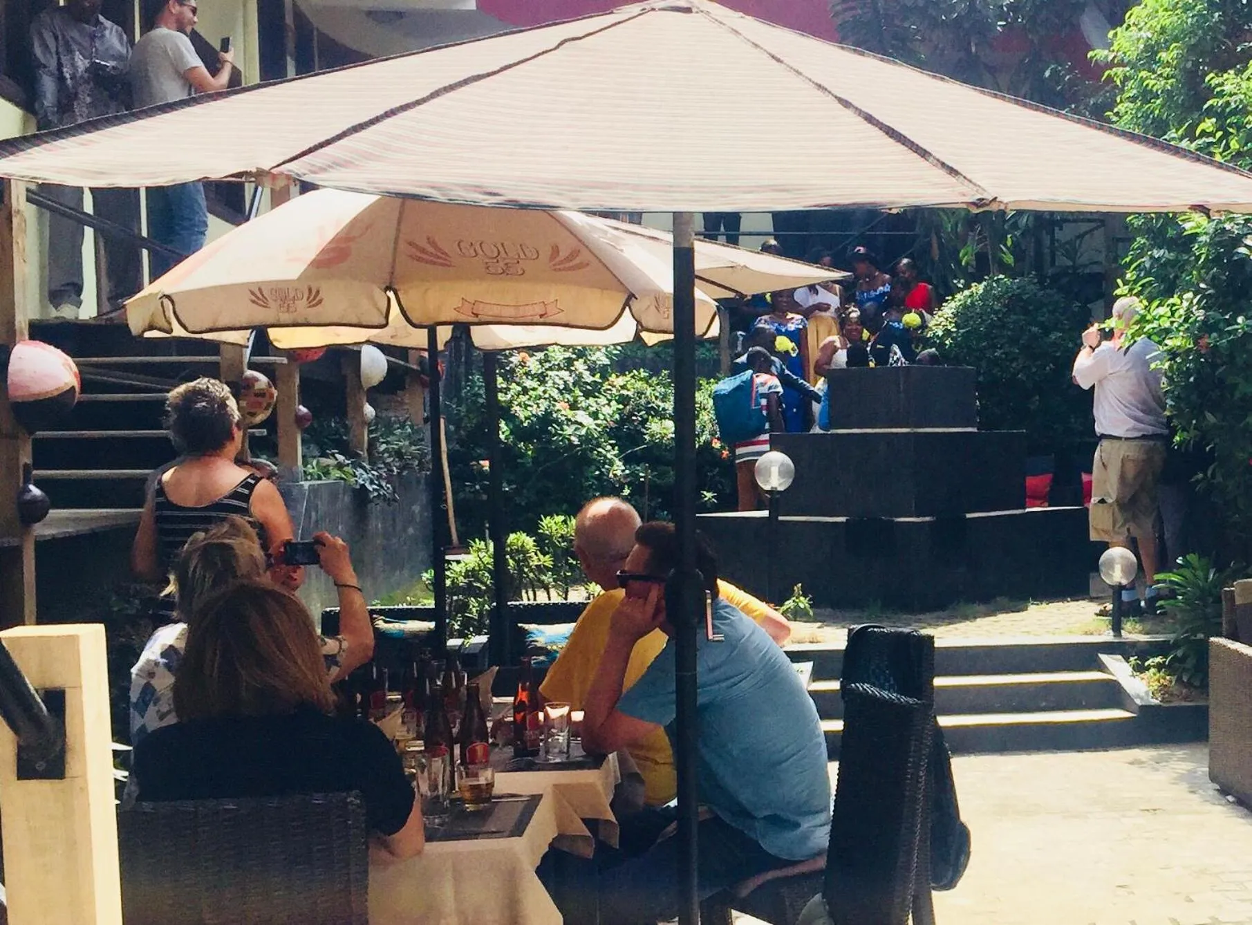 Patio in Détente Hôtel