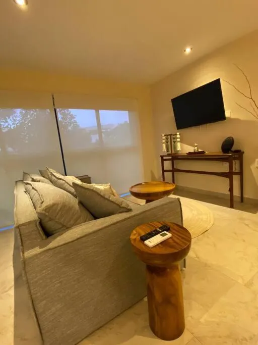 Seating Area in Cacao Tulum departamentos