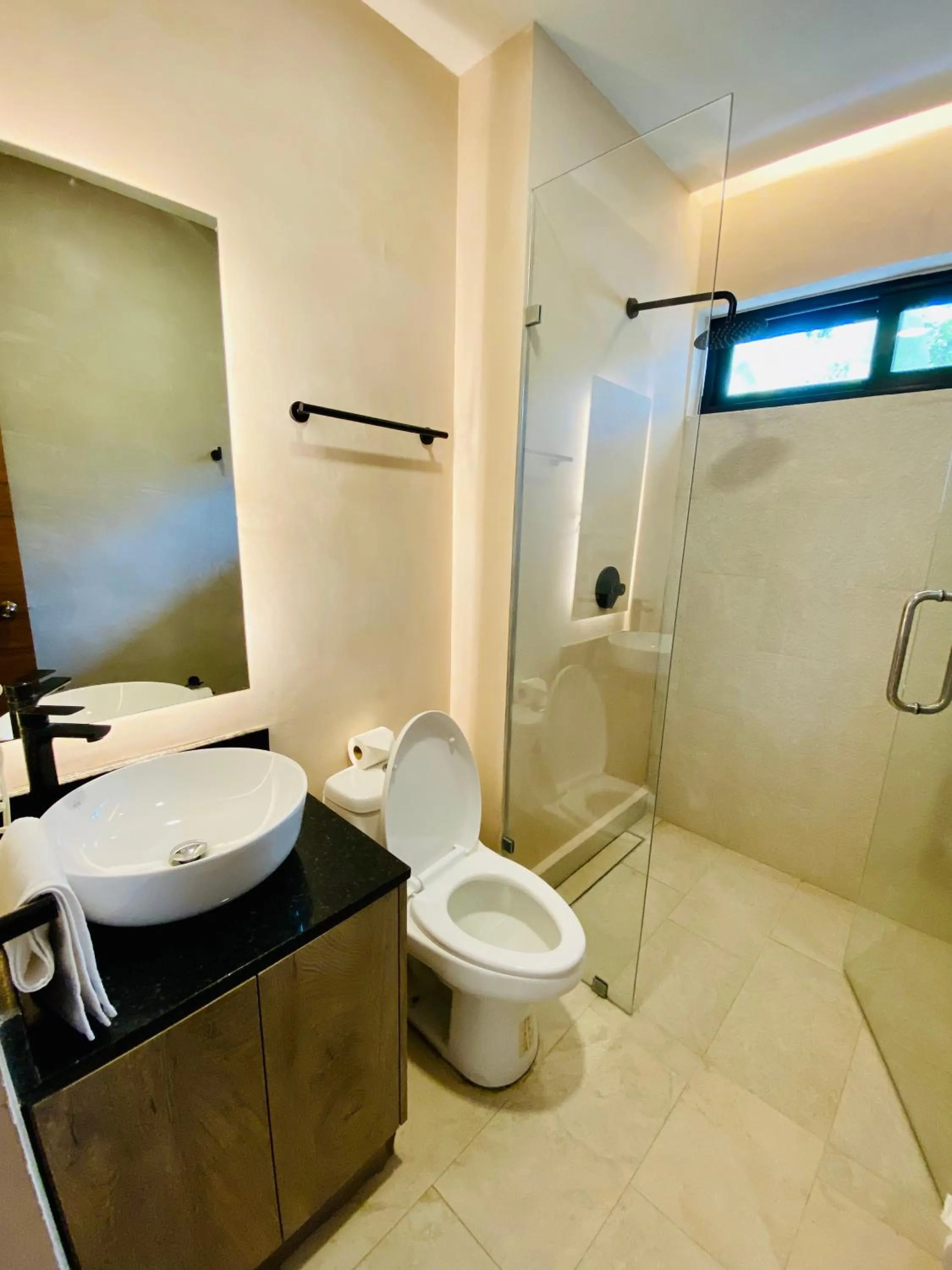 Shower, Bathroom in Cacao Tulum departamentos