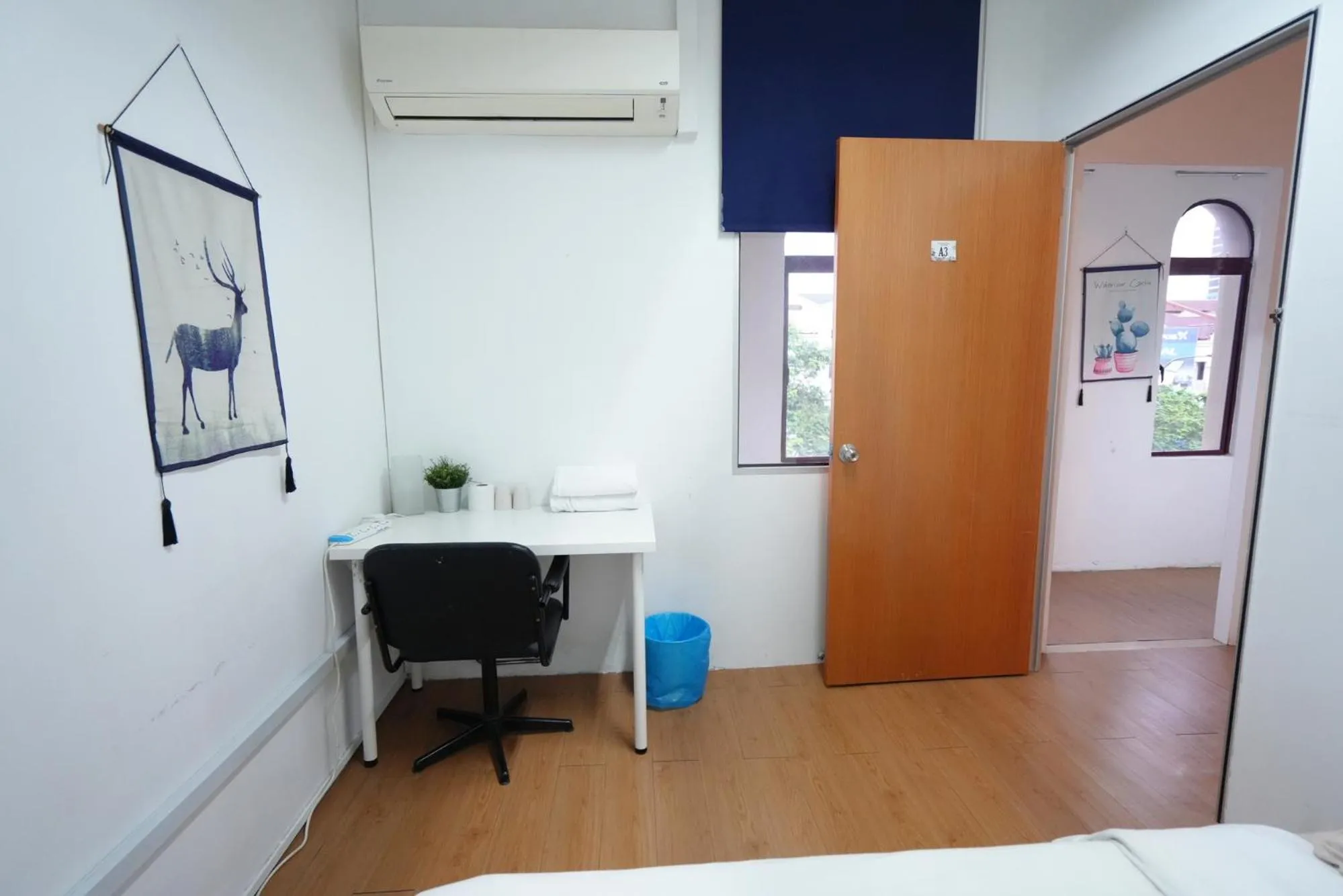 Bed in Aimelia guest house