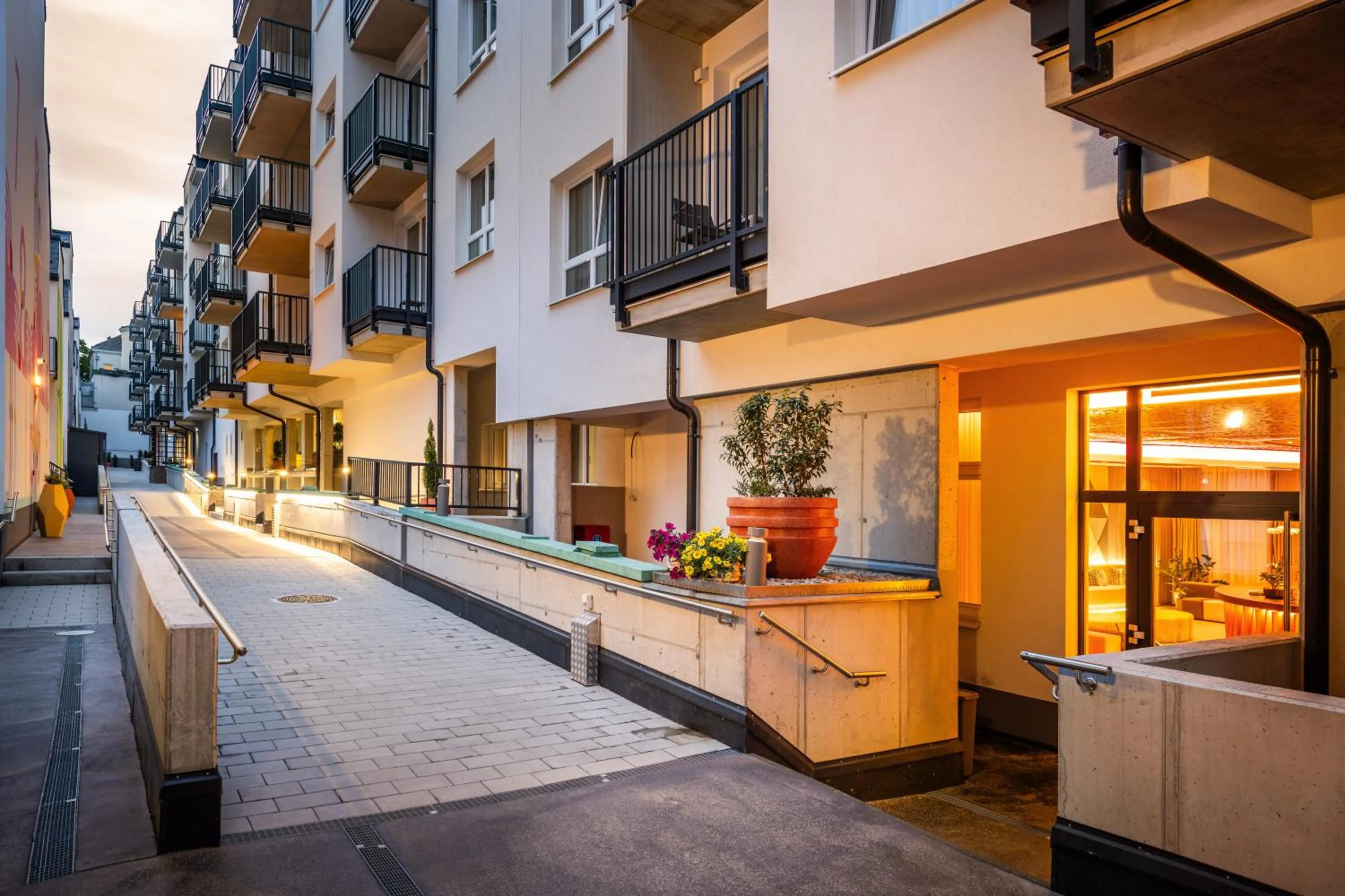 Property building in lyf Schönbrunn Vienna