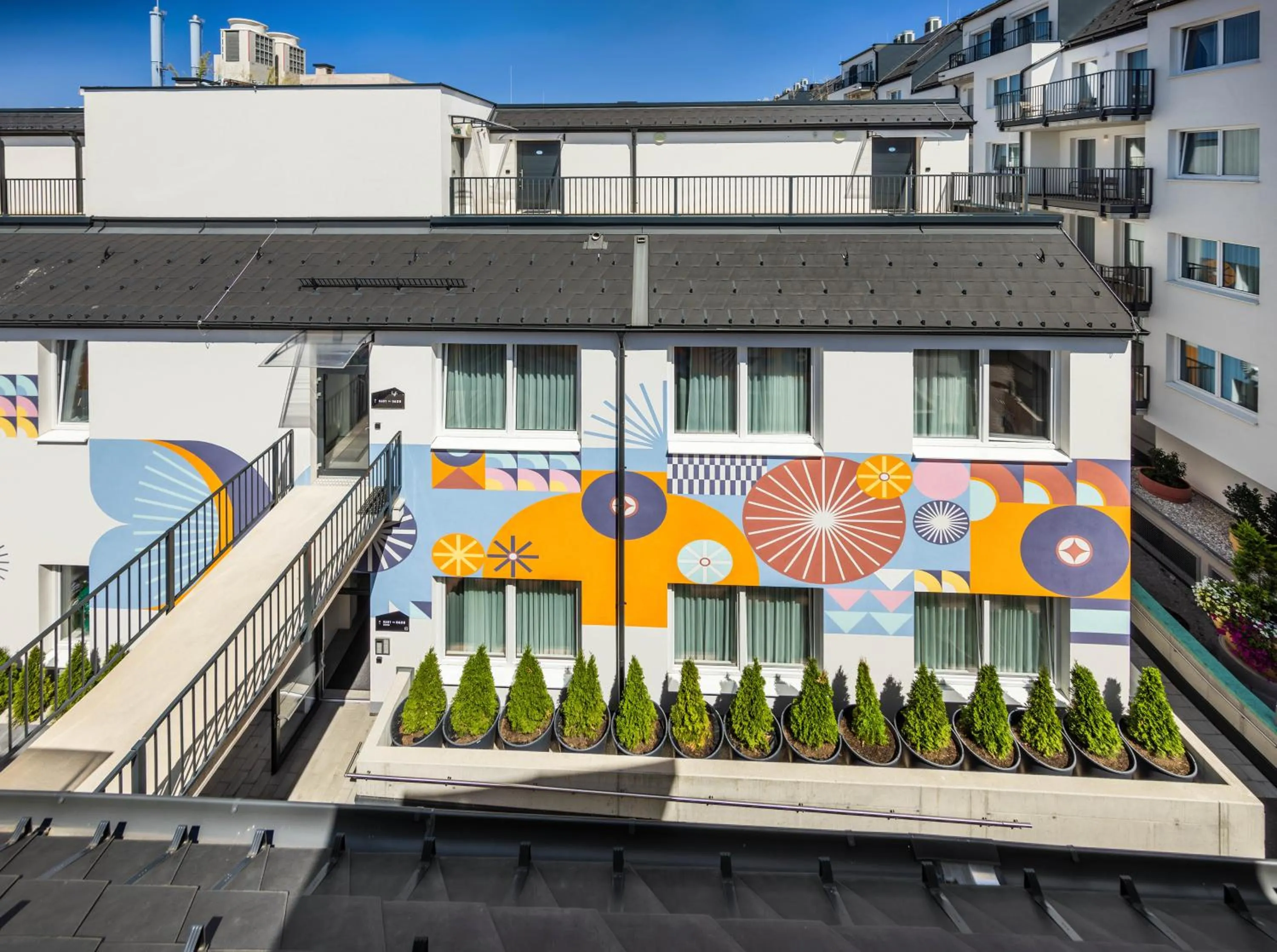 Property building in lyf Schönbrunn Vienna