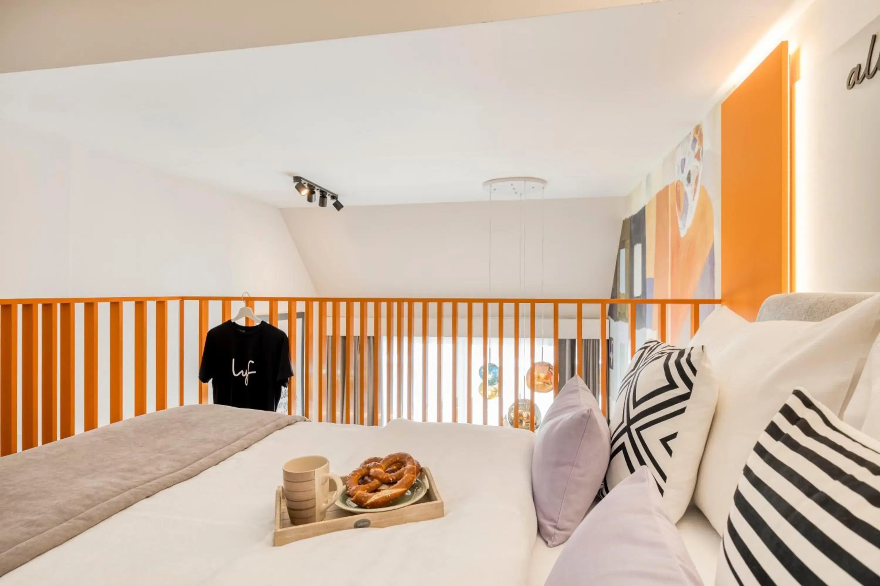 Bedroom, Bed in lyf Schönbrunn Vienna Bedroom, Bed in lyf Schönbrunn Vienna