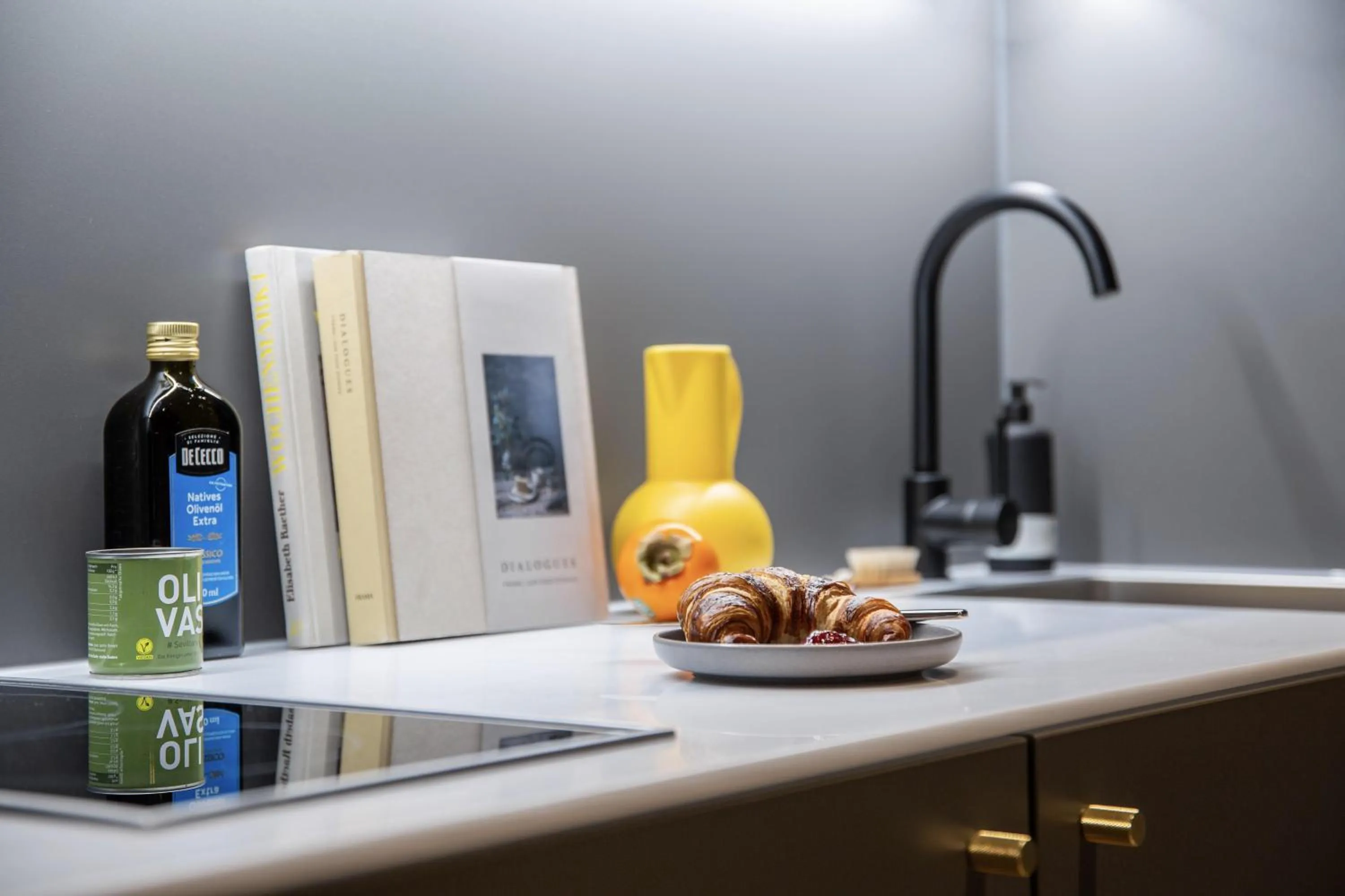 Kitchen or kitchenette in ipartment Berlin Mitte HOME by Best Western