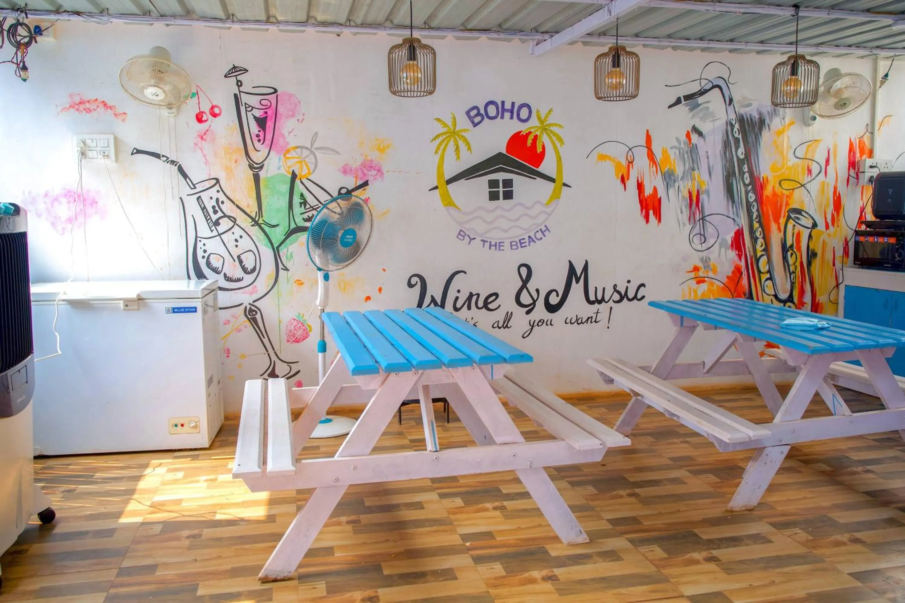 Dining area in BOHO BY THE BEACH Resort