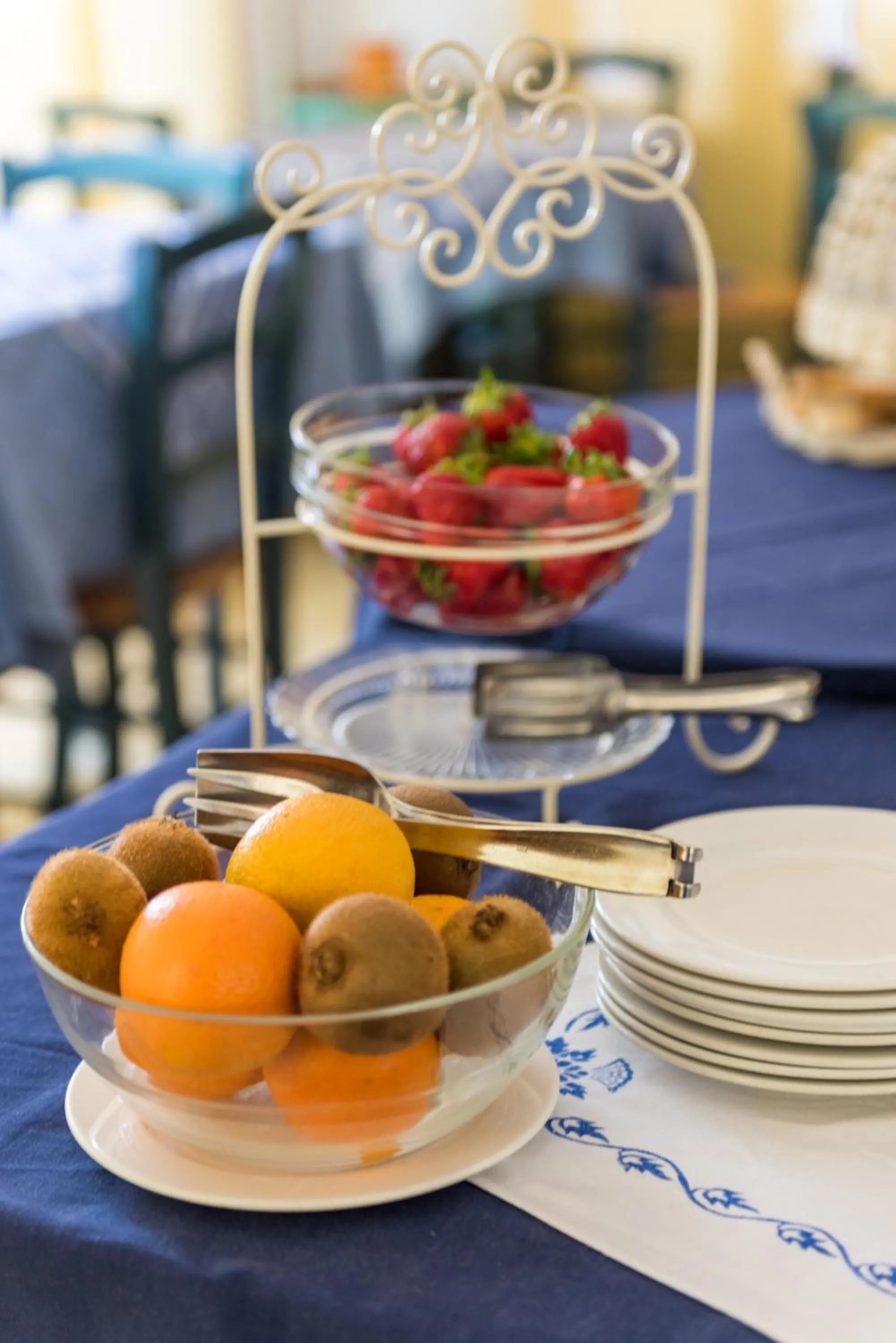 Buffet breakfast in Hotel Villa Rosa