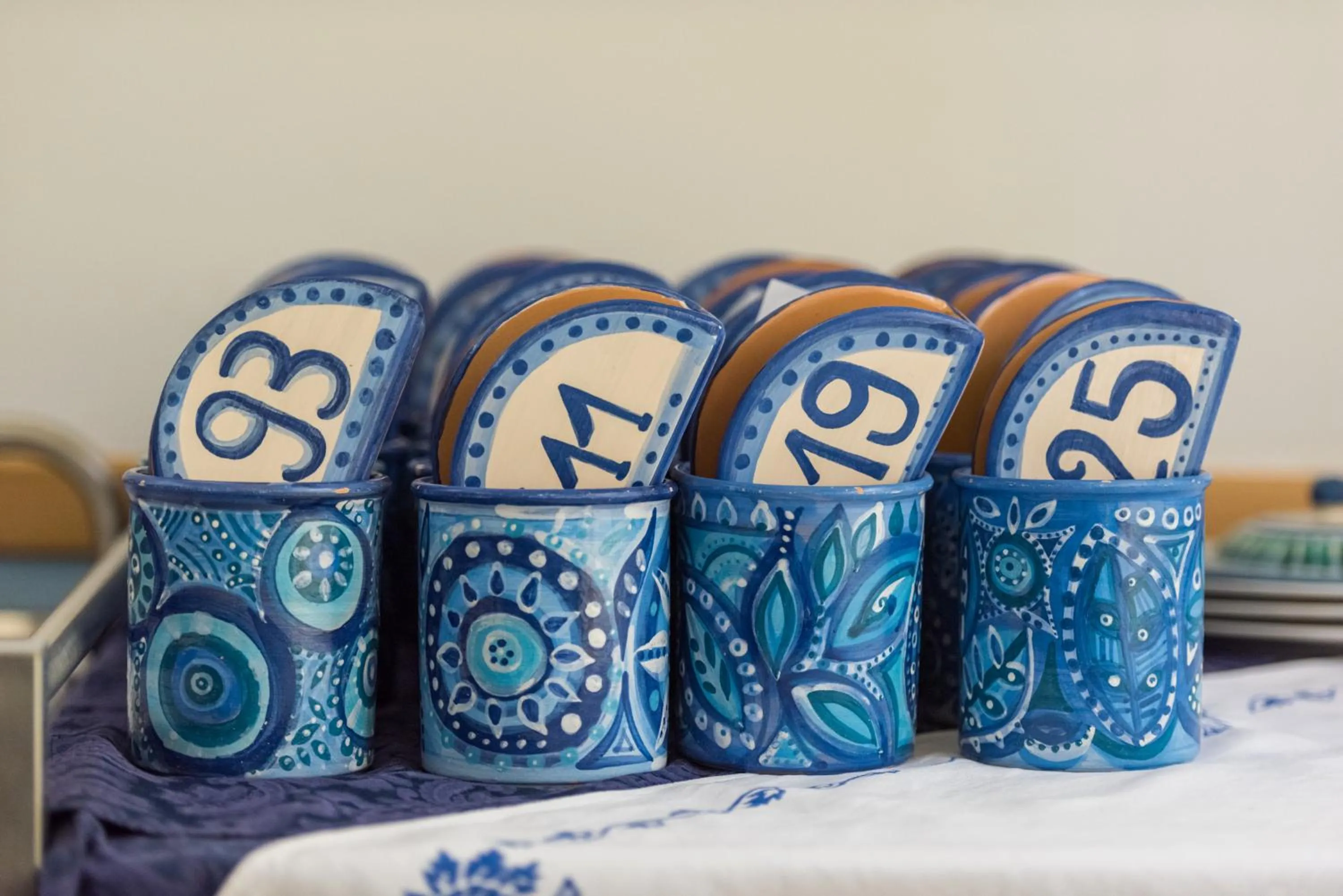 Decorative detail in Hotel Villa Rosa