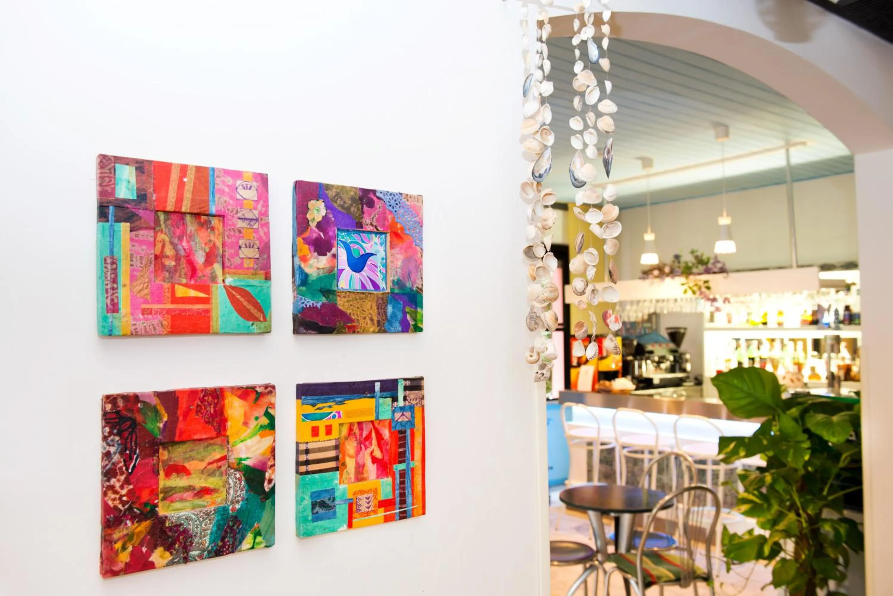 Lobby or reception in Hotel Villa Rosa