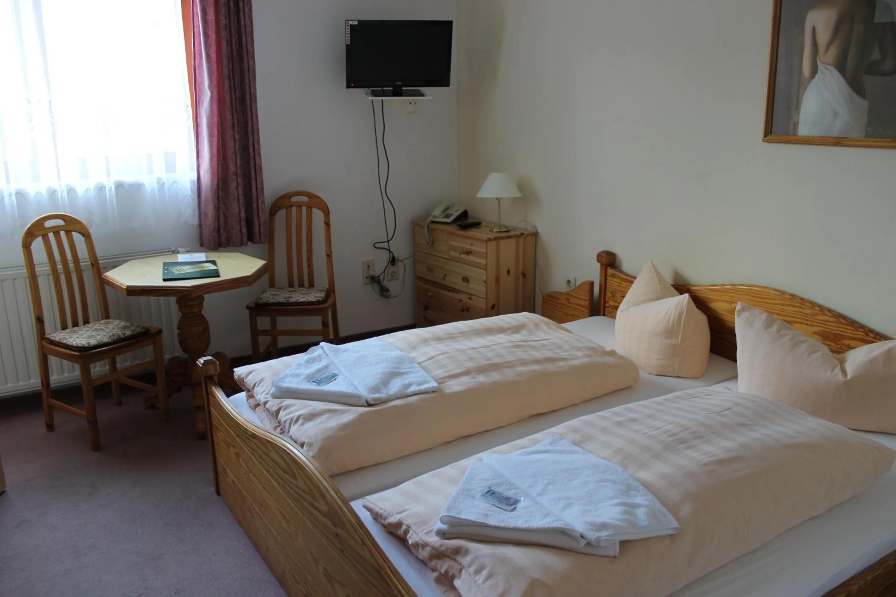 Bed in Landhotel Gasthof Zwota