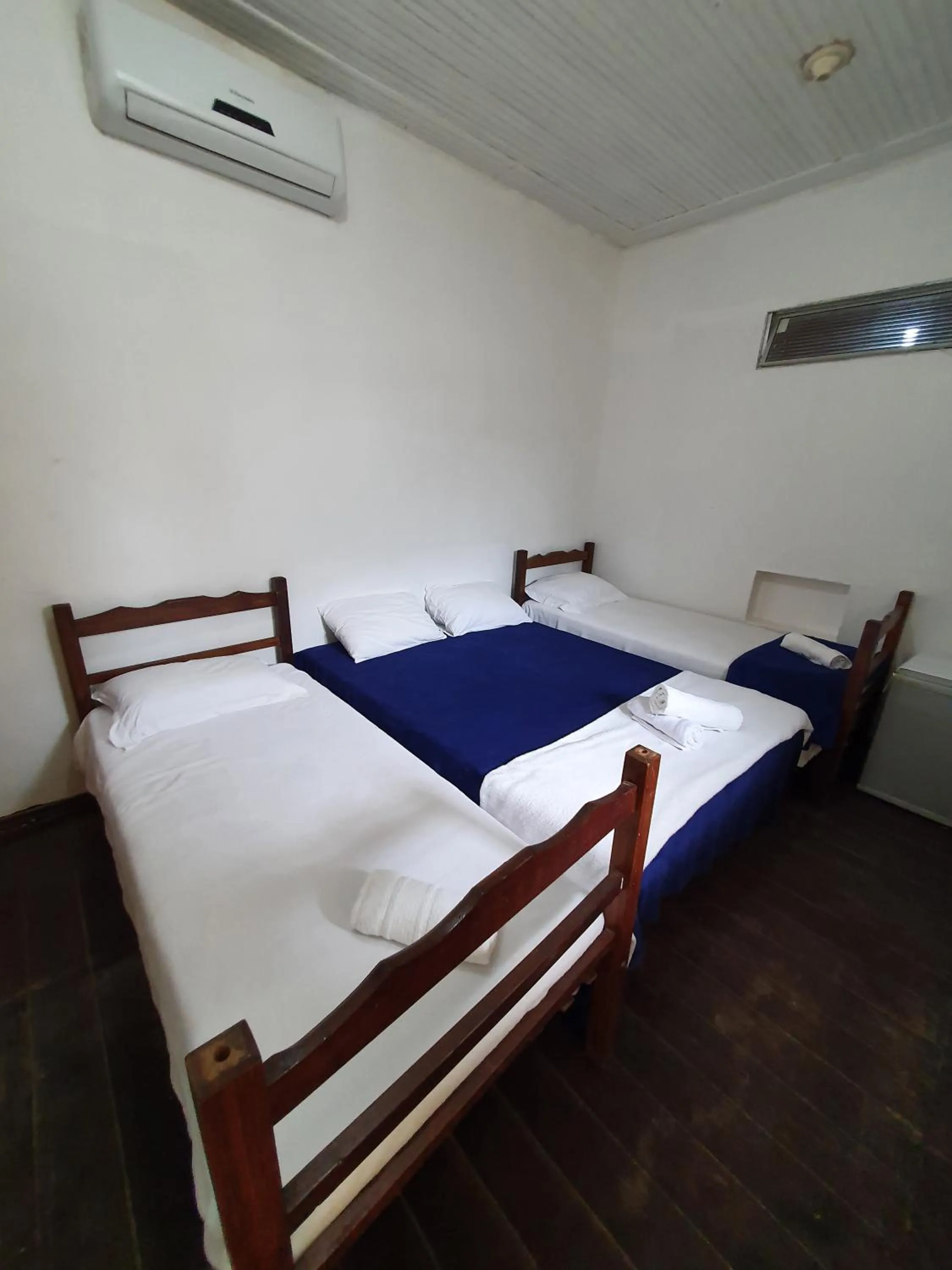 Bed in Pousada Marraial