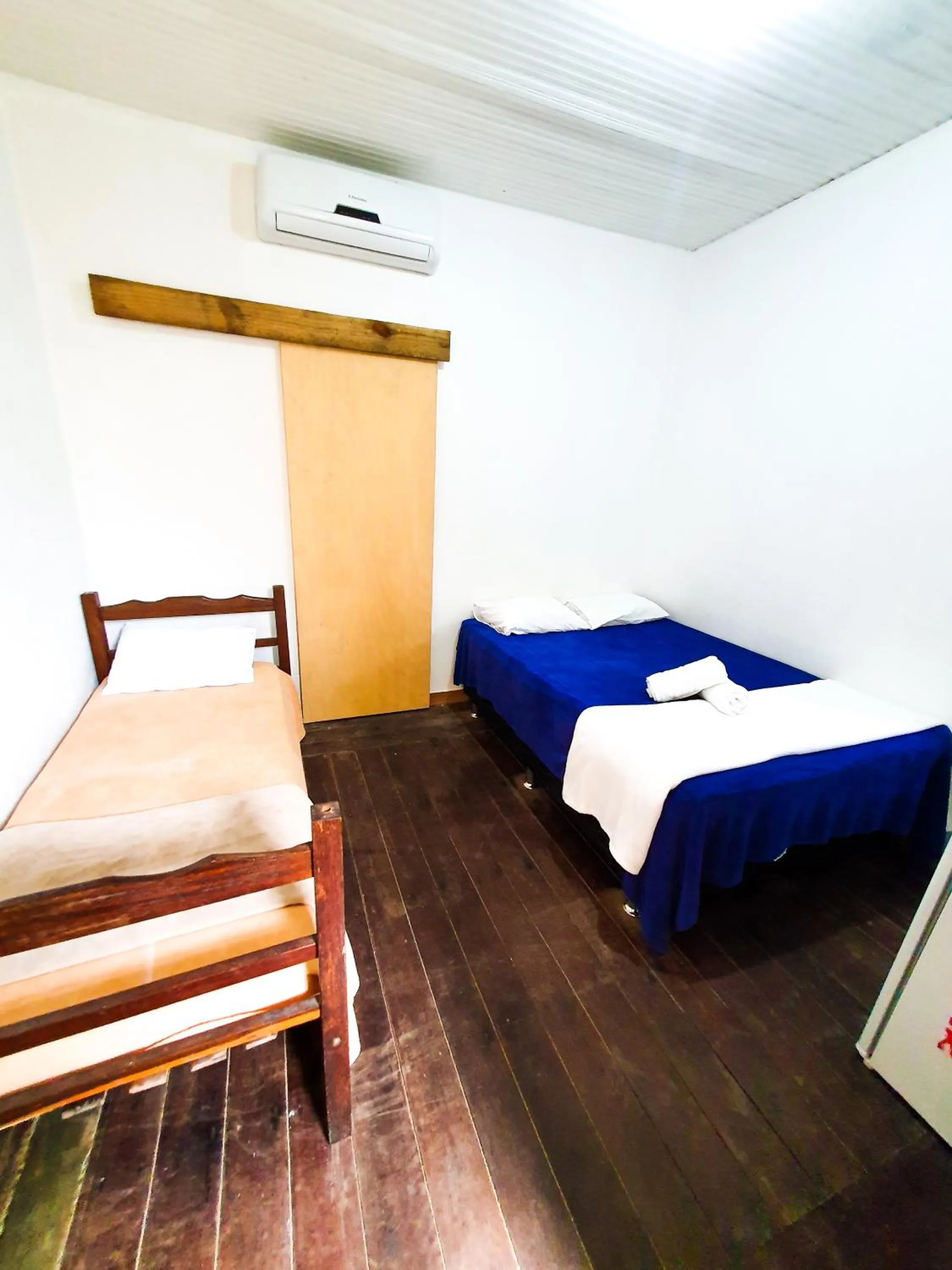 Bed in Pousada Marraial