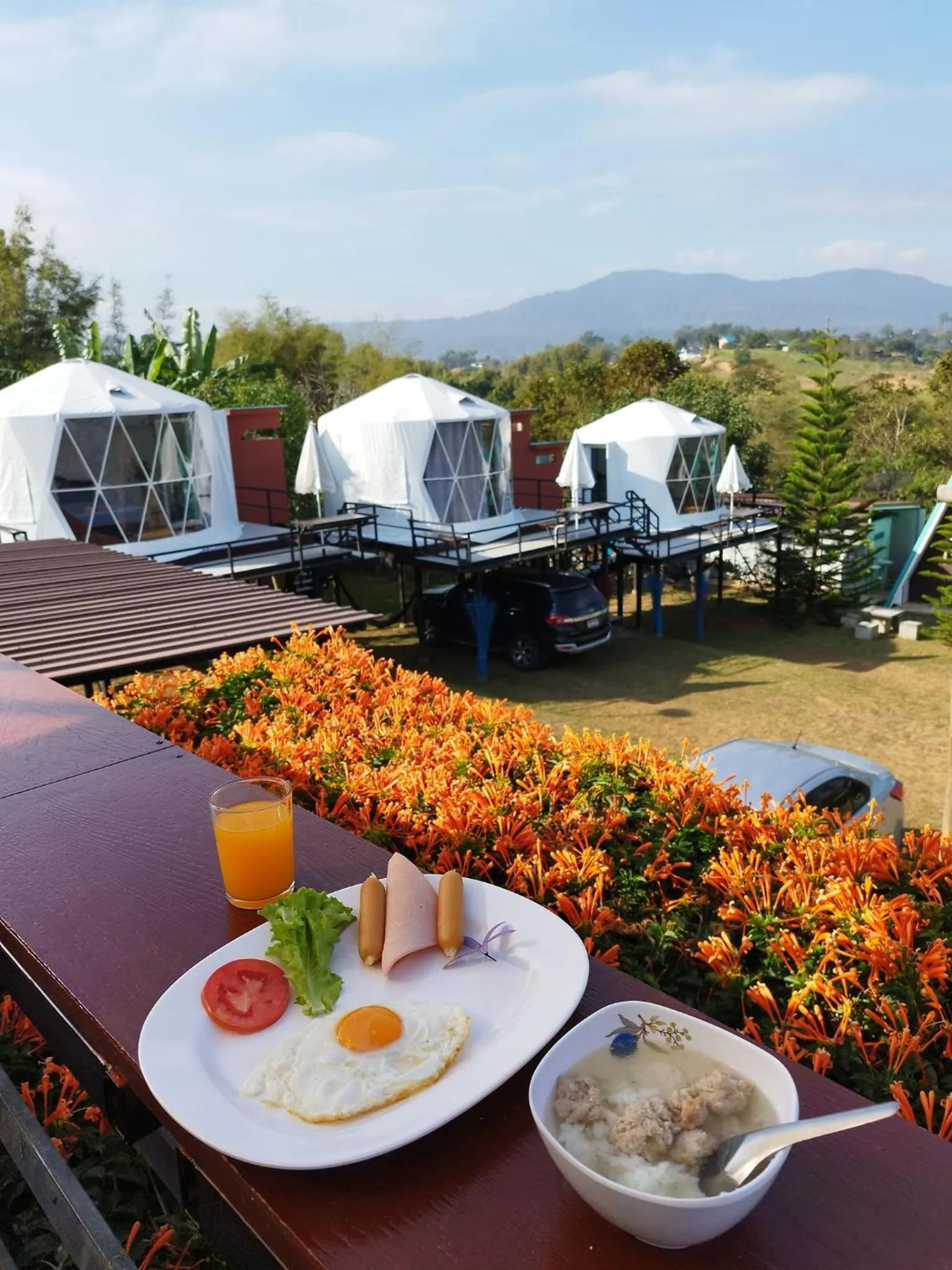 Food and drinks in Yellowstone Cheewa View Khao Kho