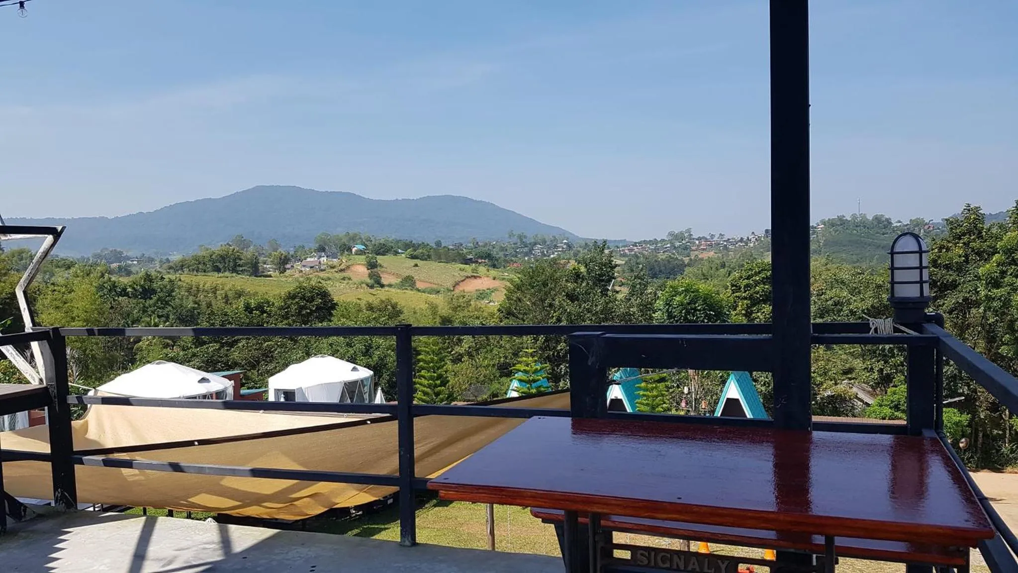 Balcony/Terrace in Yellowstone Cheewa View Khao Kho