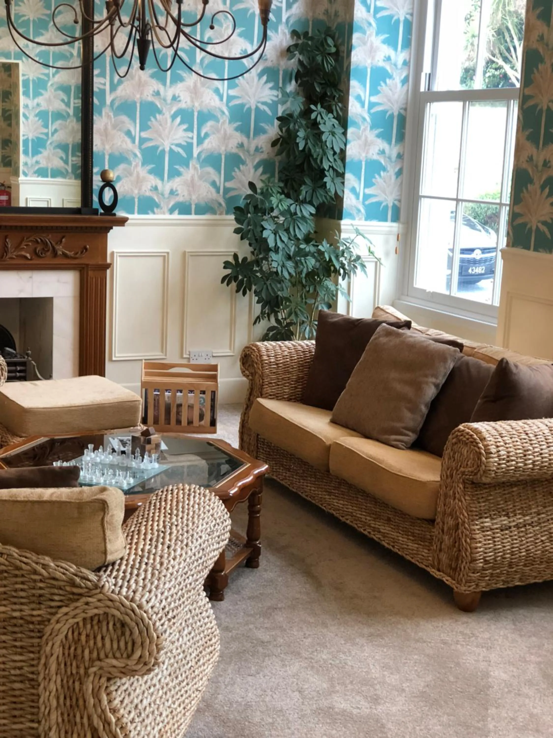 Lobby or reception in The Albany Apartments