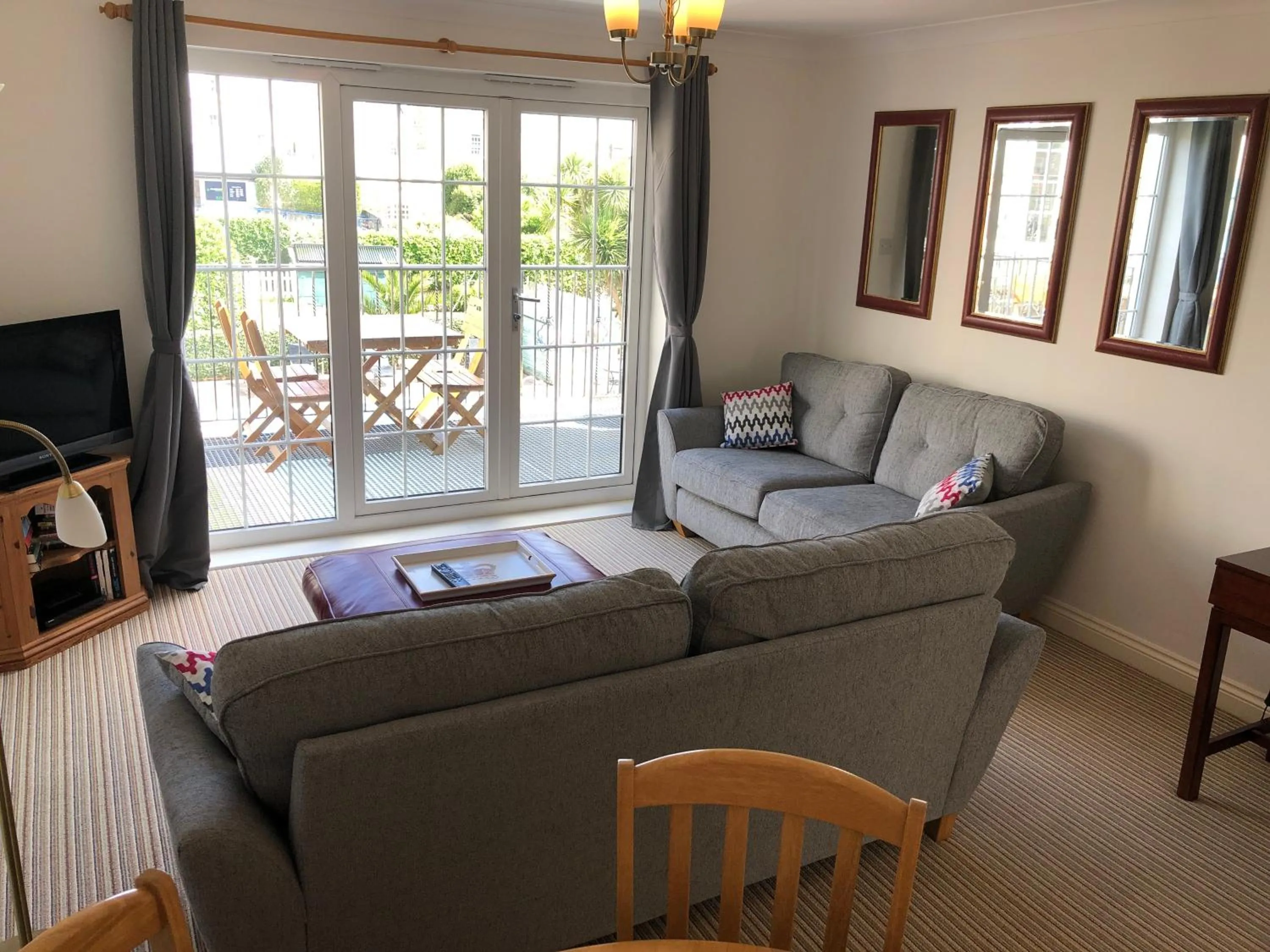 Balcony/Terrace in The Albany Apartments