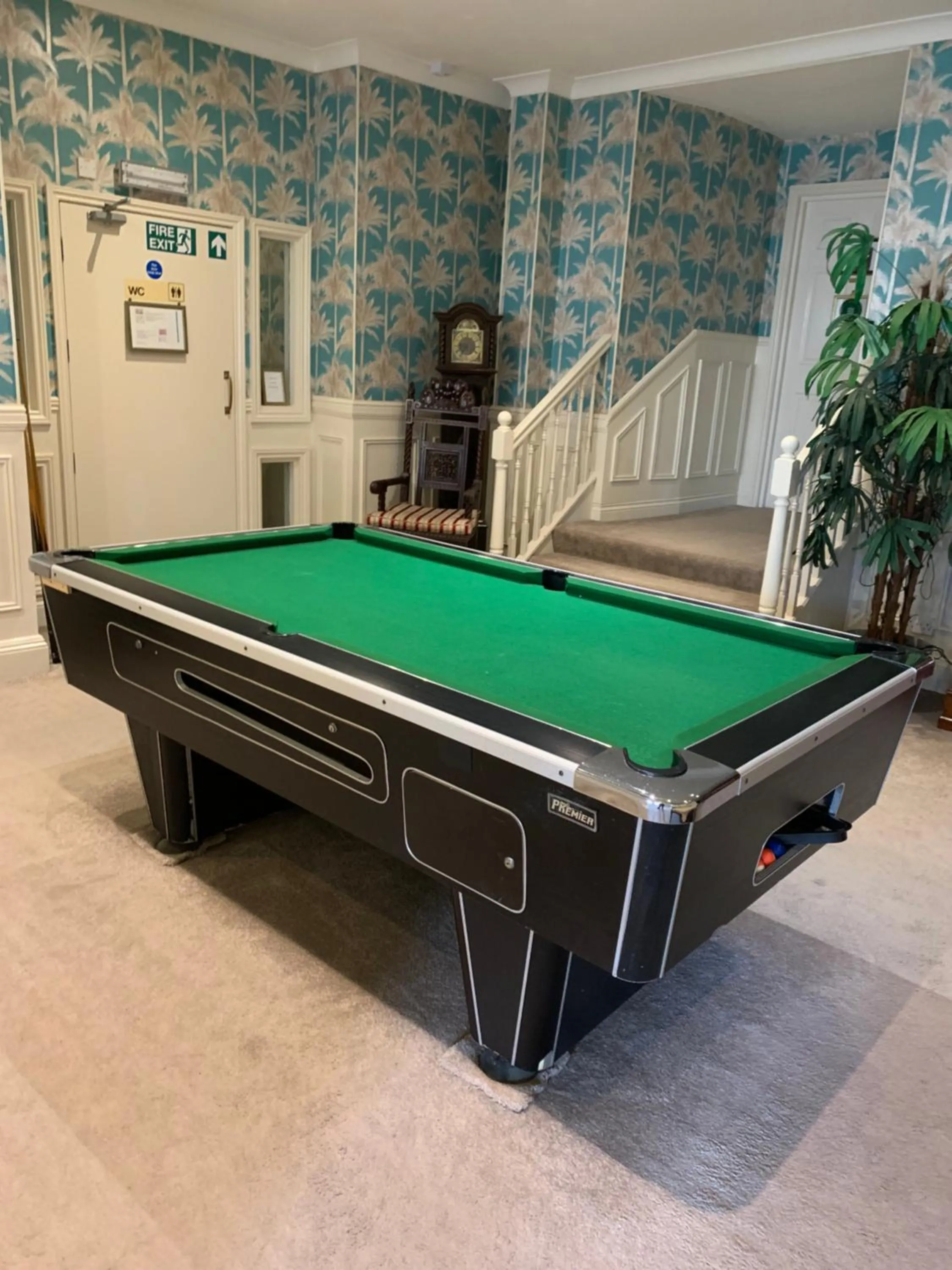 Billiard in The Albany Apartments