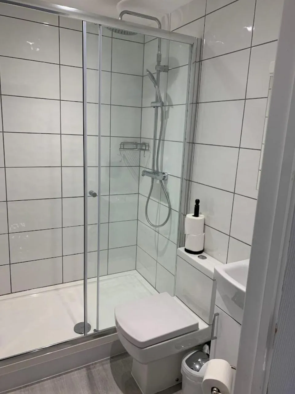 Shower in The Albany Apartments