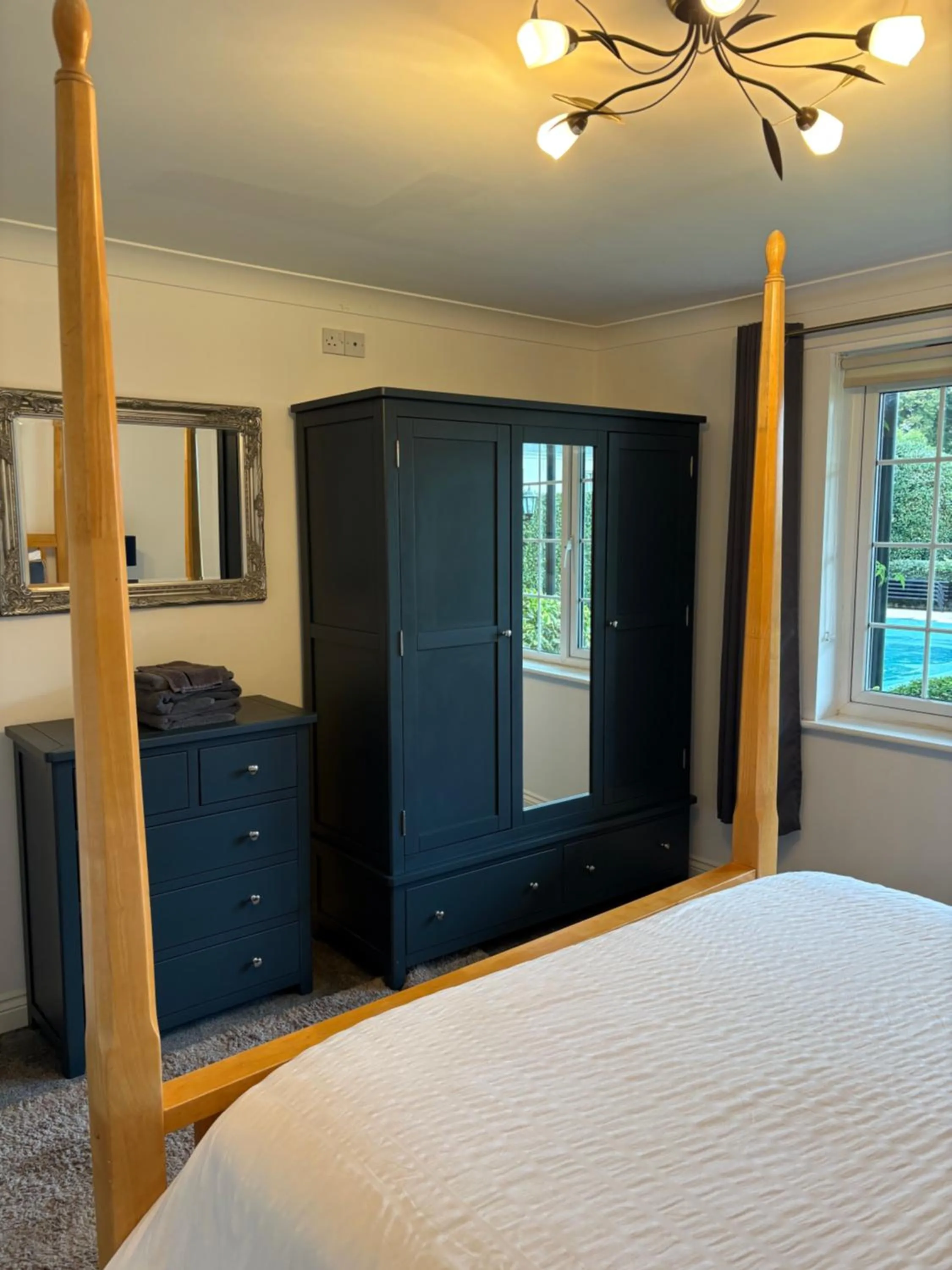 Bed in The Albany Apartments