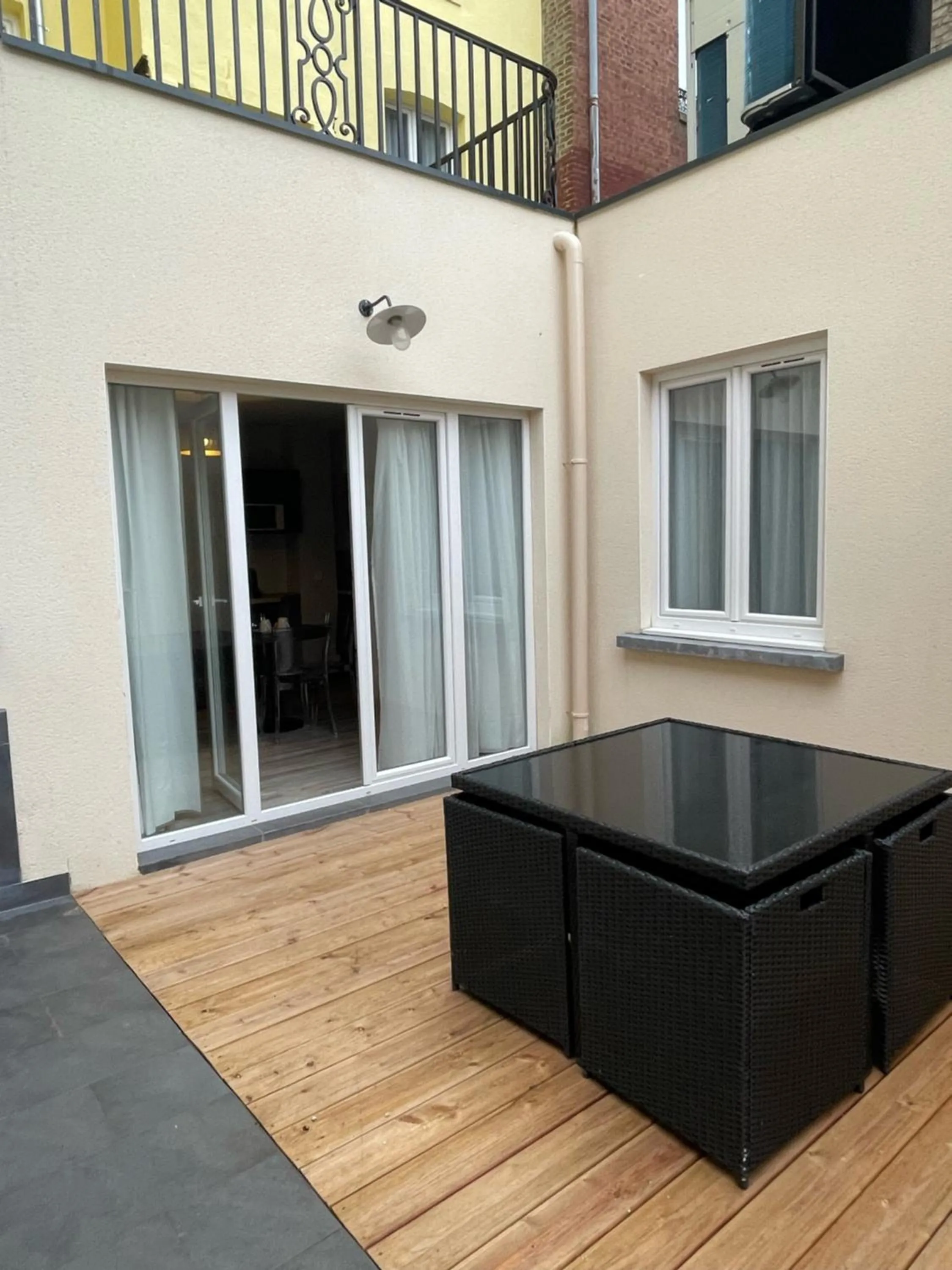 Patio in Smart Appart Le Havre 97