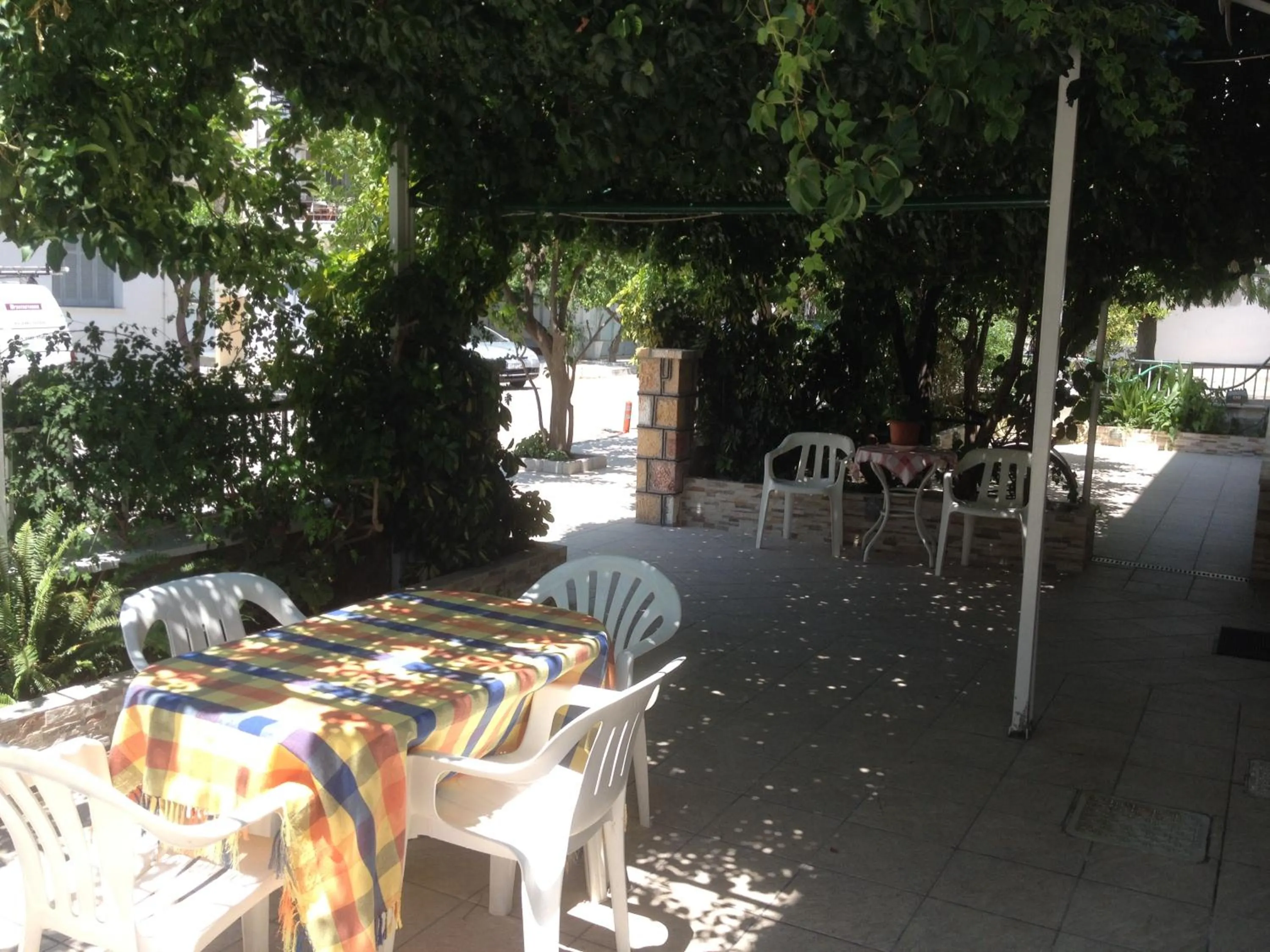 Garden in Mitrou Vasiliki Studios