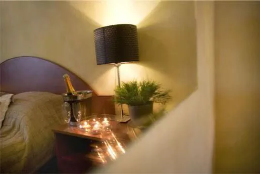 Decorative detail, Bed in Hotel Sjesta